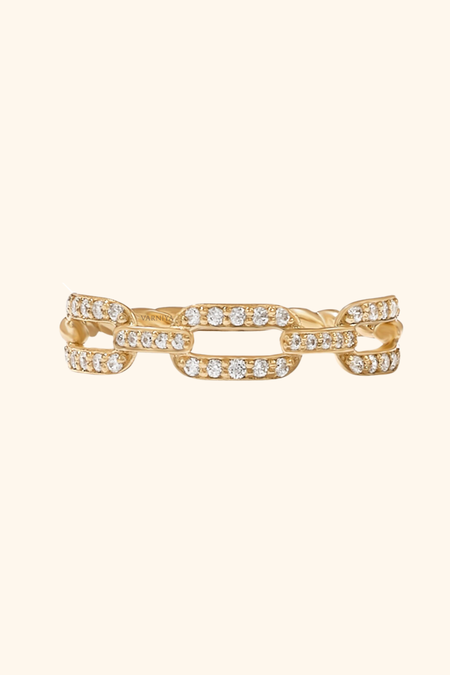 Buckle Chain Link Ring
