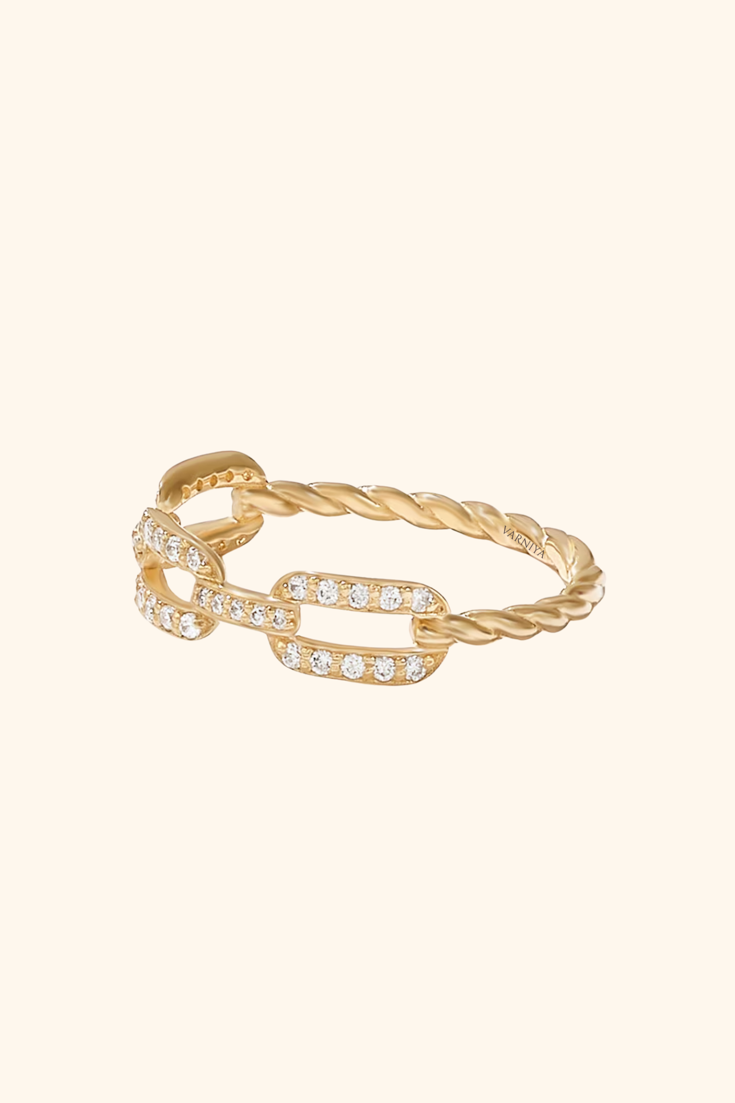 Buckle Chain Link Ring