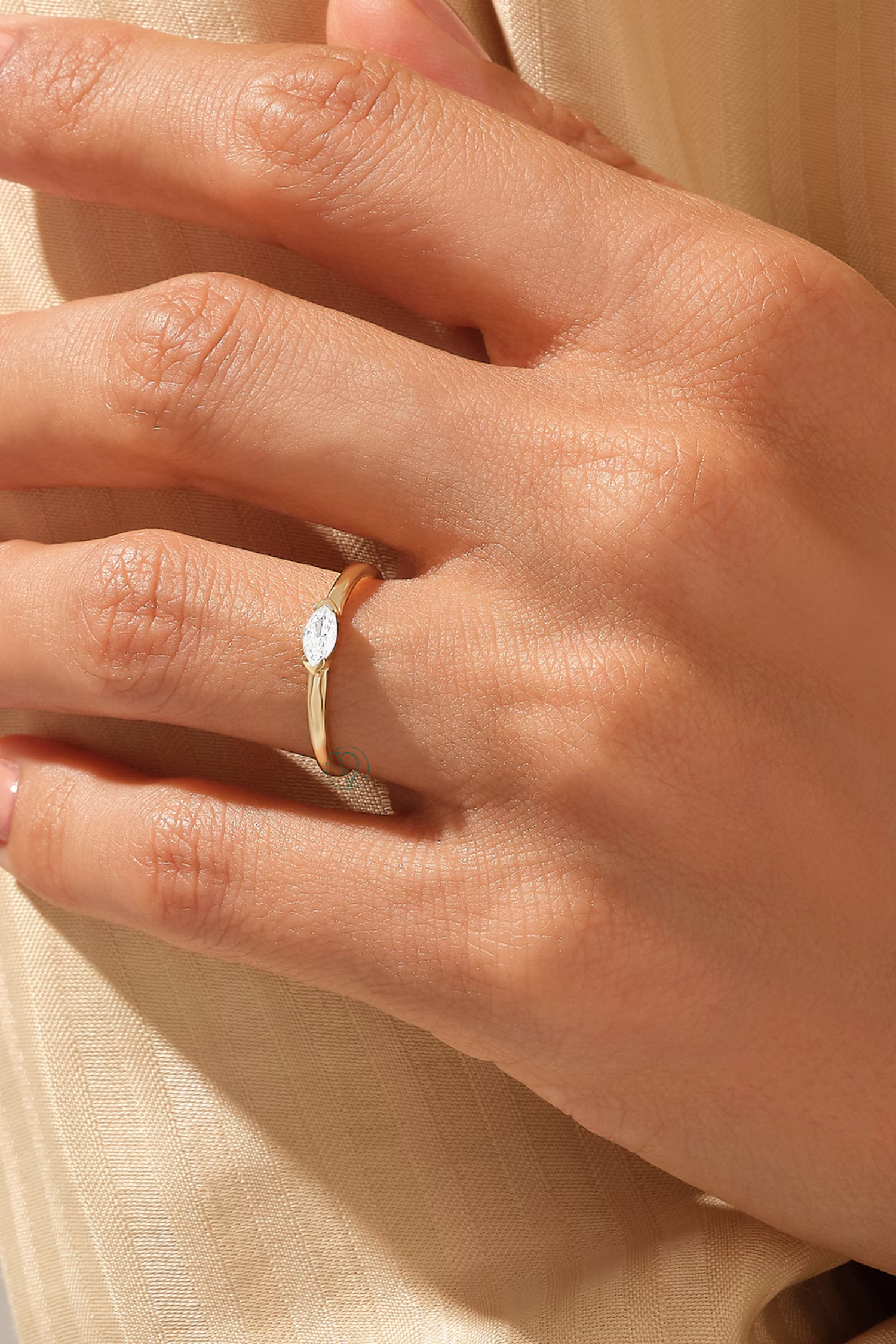 Marquise Diamond Ring