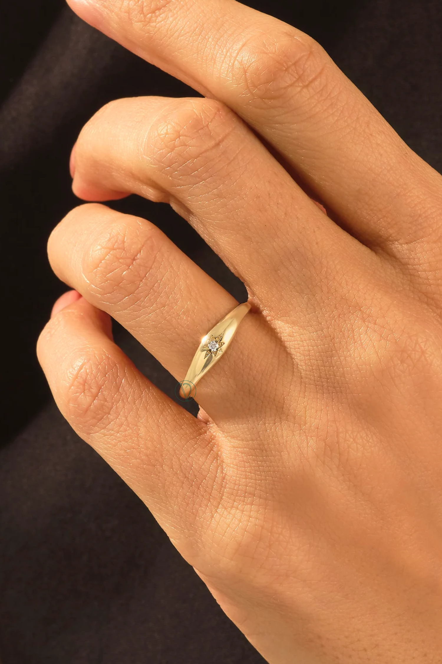 Star Signet Ring