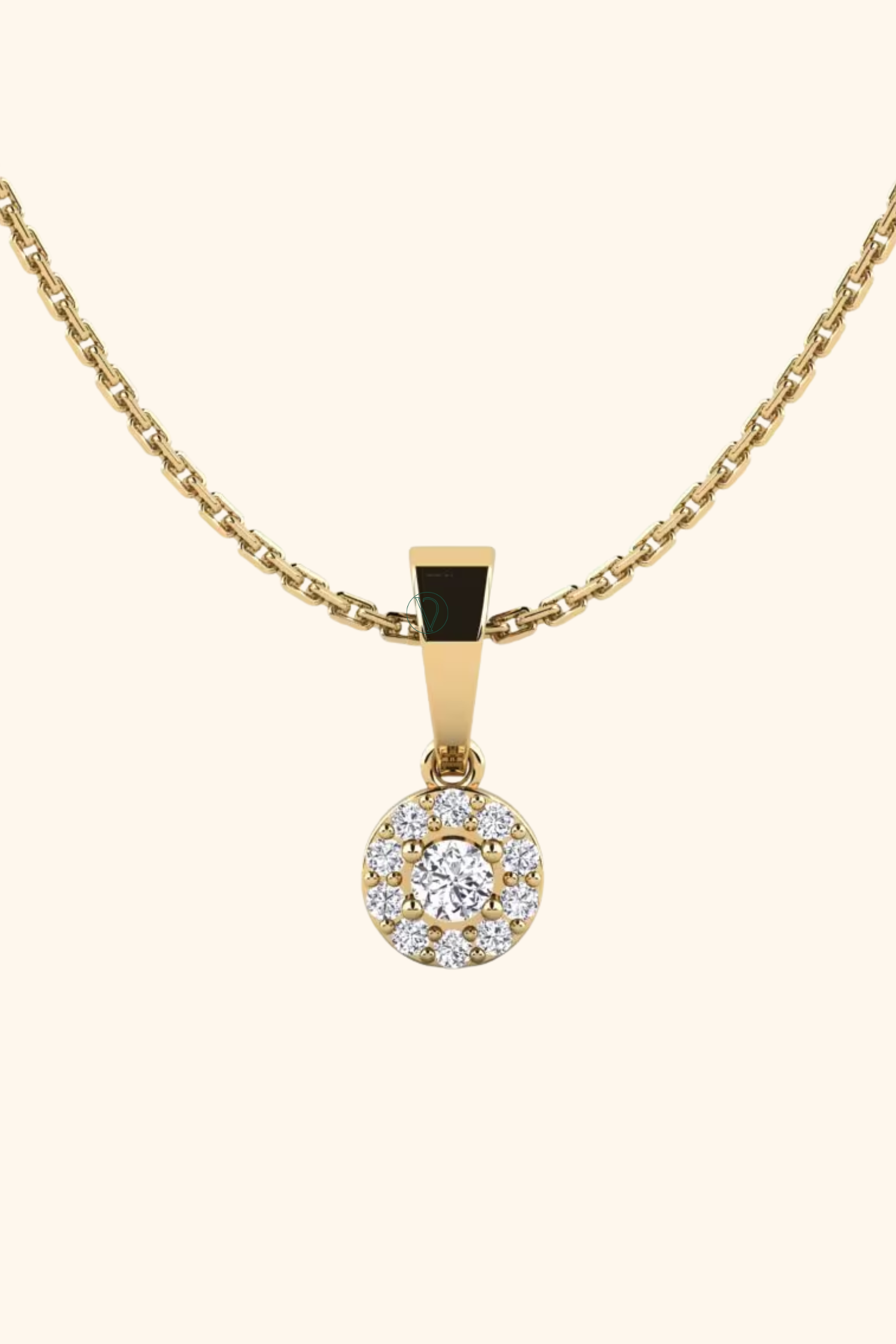 Petite Halo Pendant
