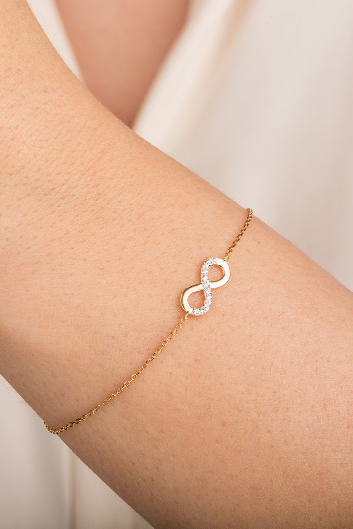 Infinity Diamond Bracelet
