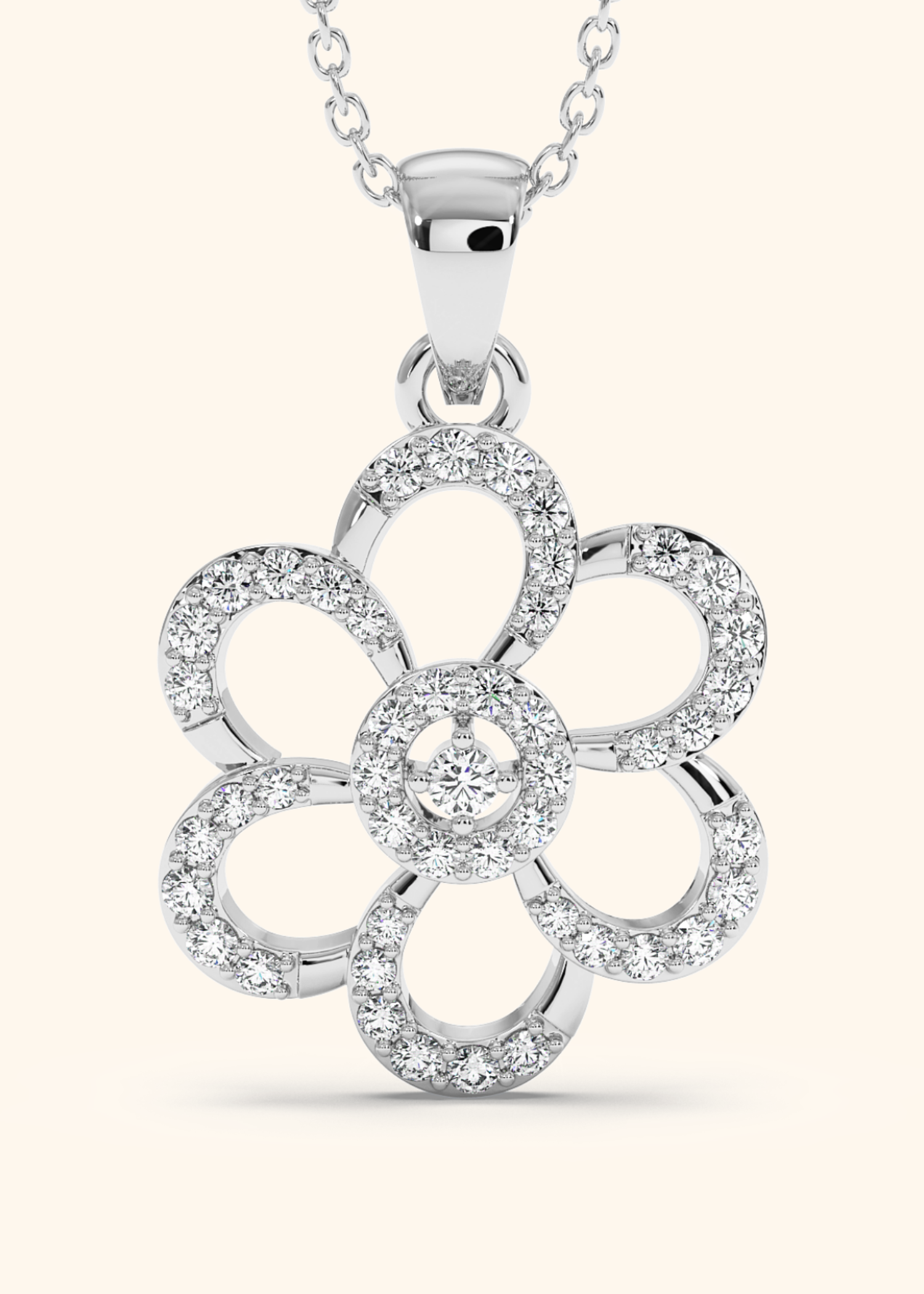 Floret Diamond Forever Pendant