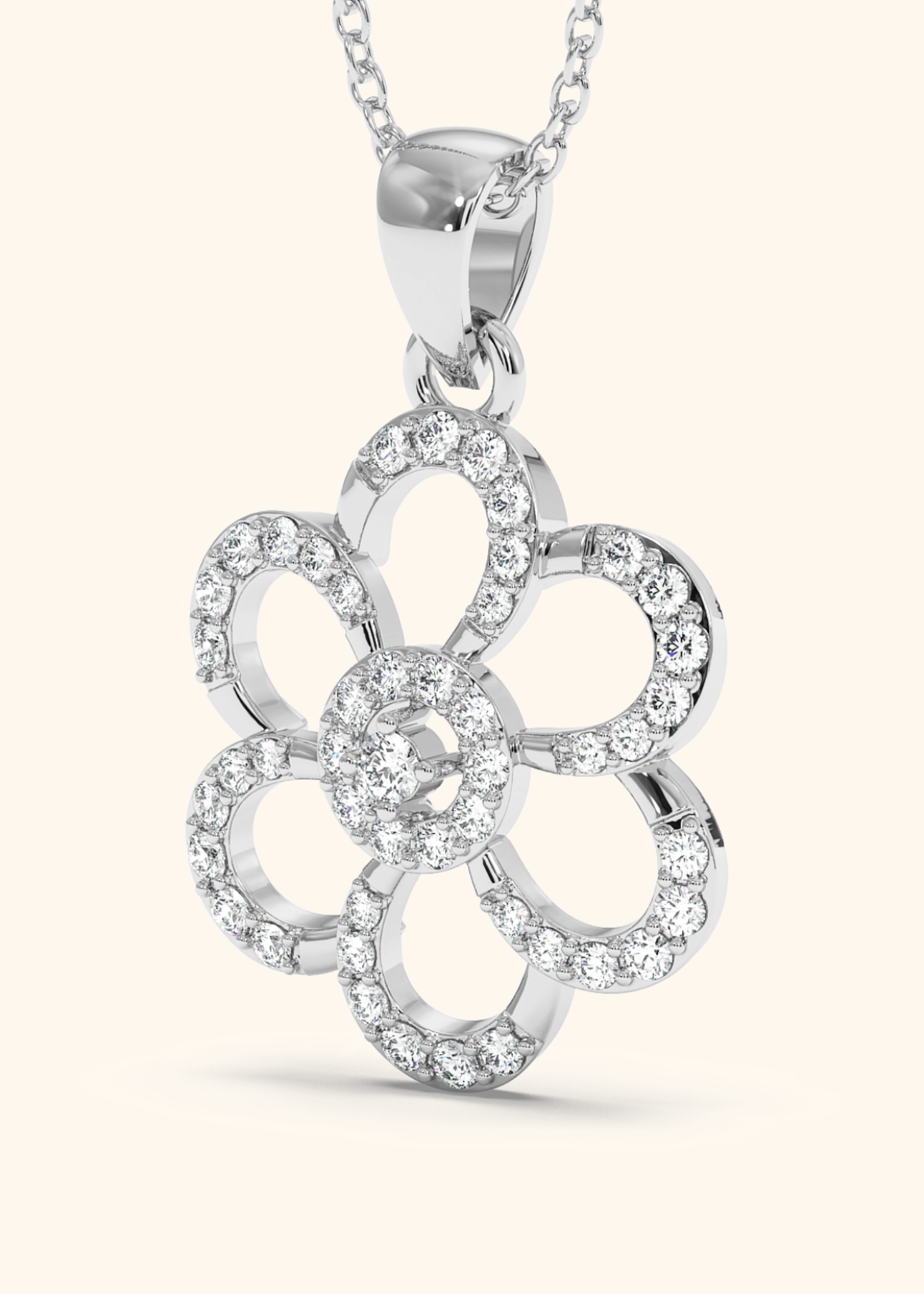 Floret Diamond Forever Pendant