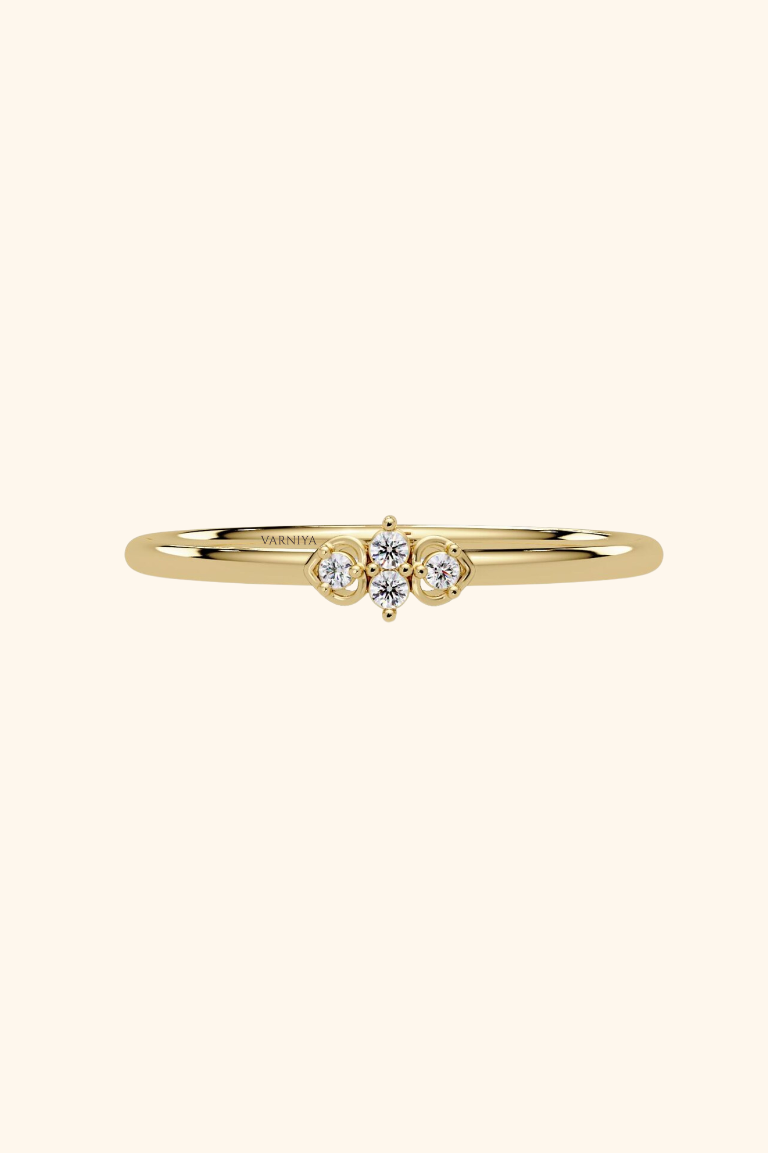 Tiny Hearts Ring