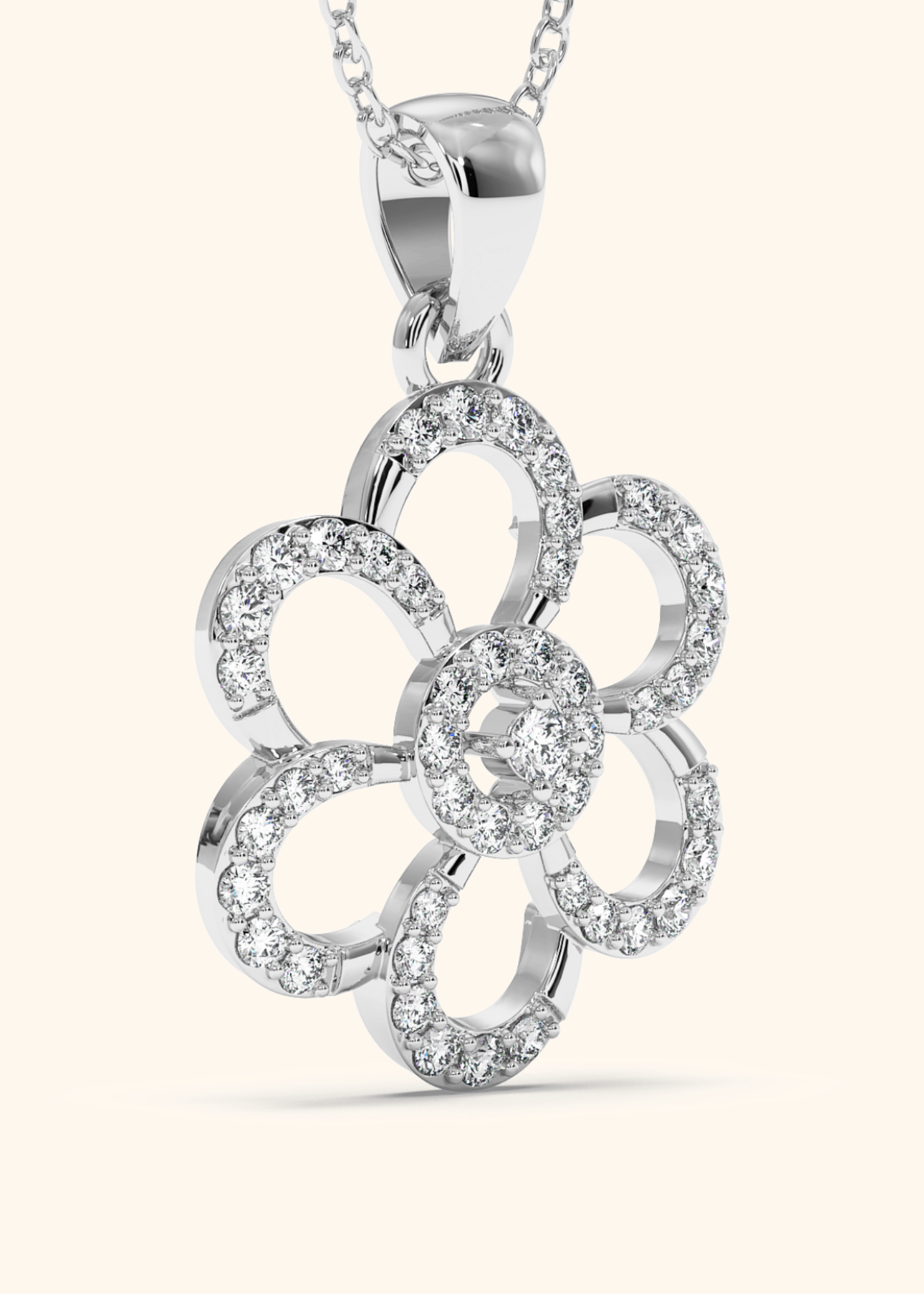 Floret Diamond Forever Pendant