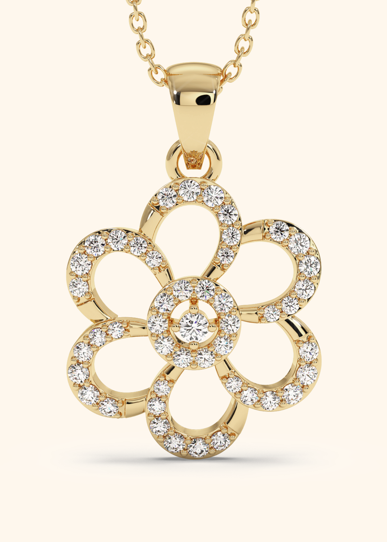 Floret Diamond Forever Pendant