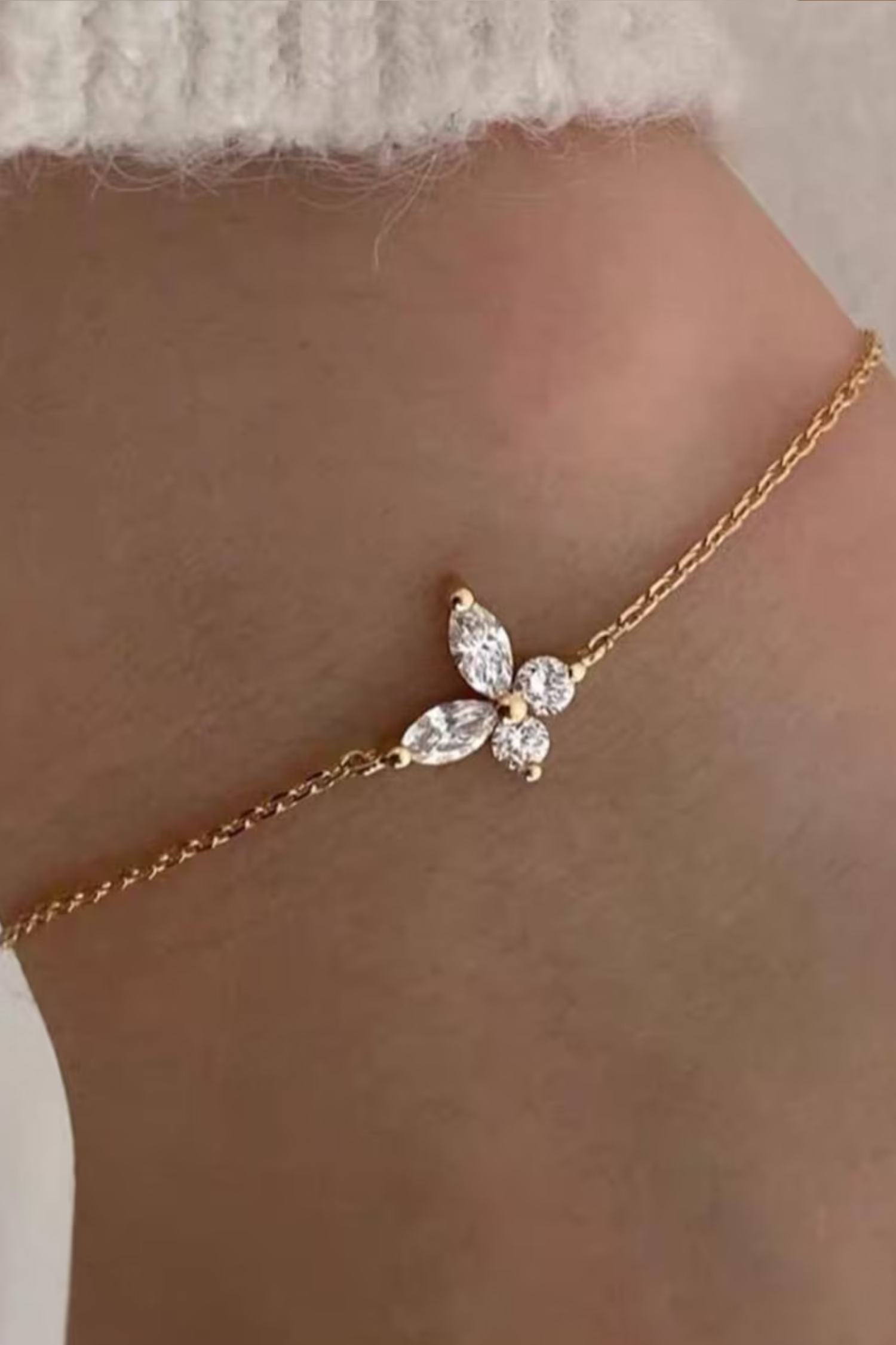 Butterfly Diamond Bracelet