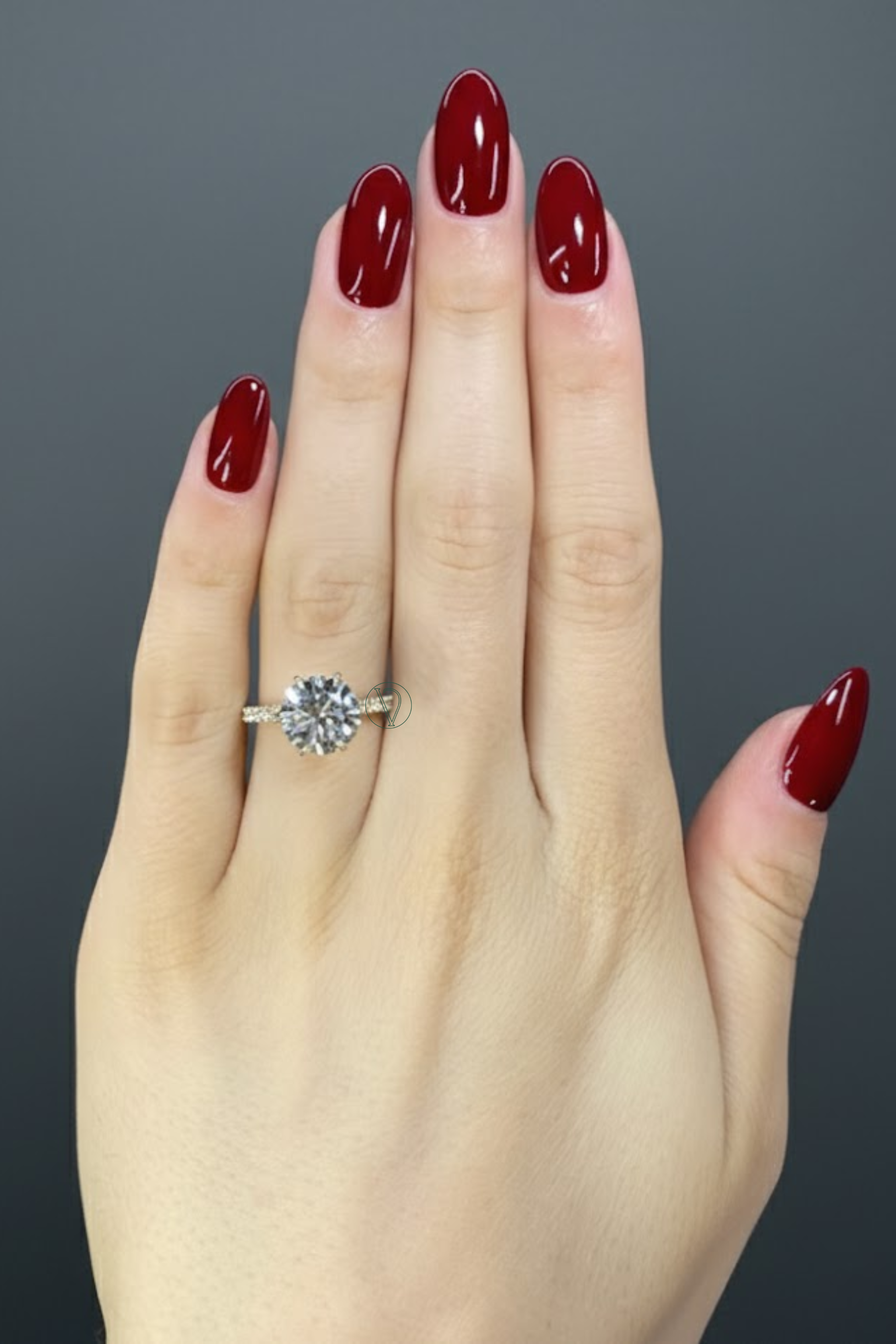 Bonnie Round Solitaire Ring