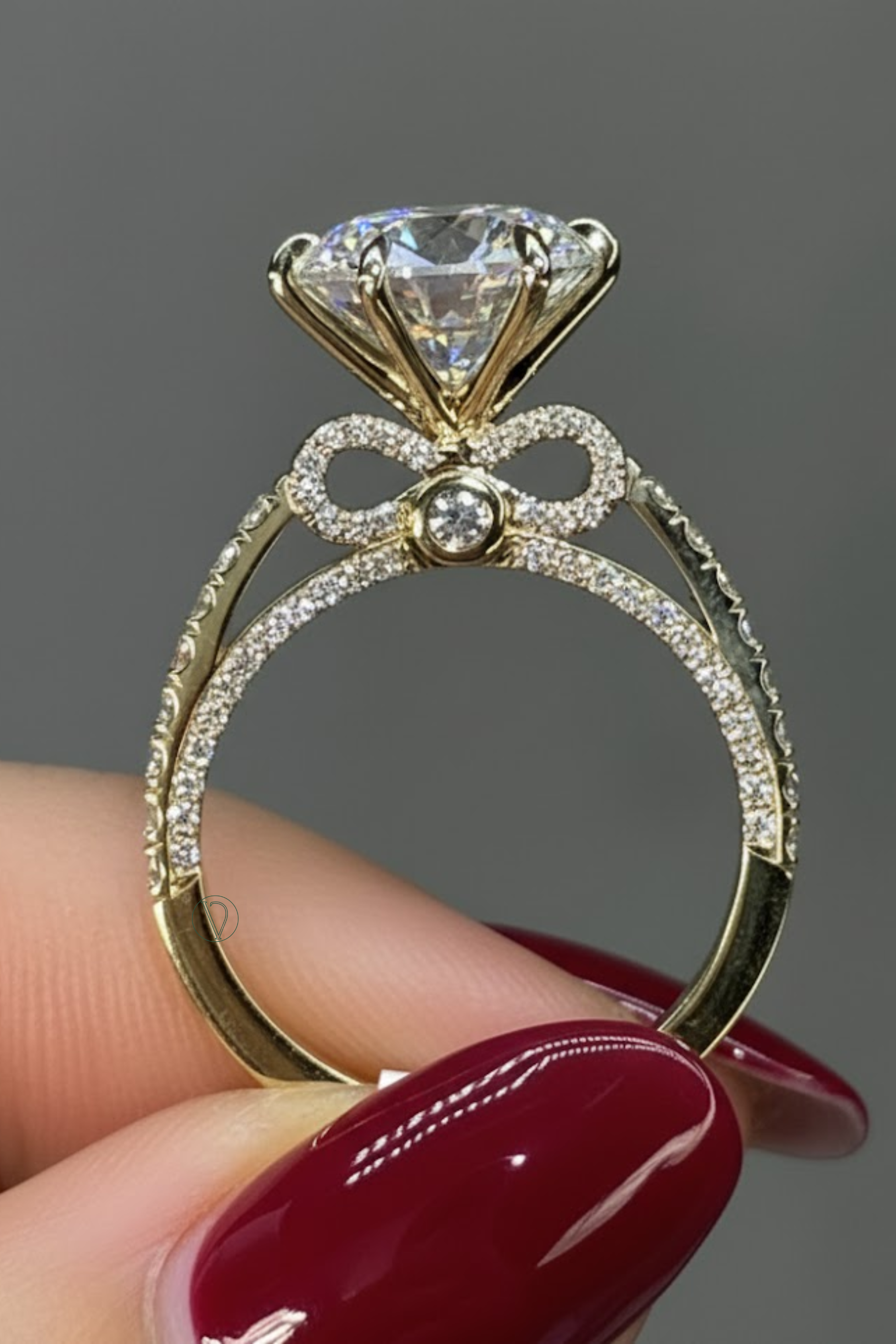 Bonnie Round Solitaire Ring