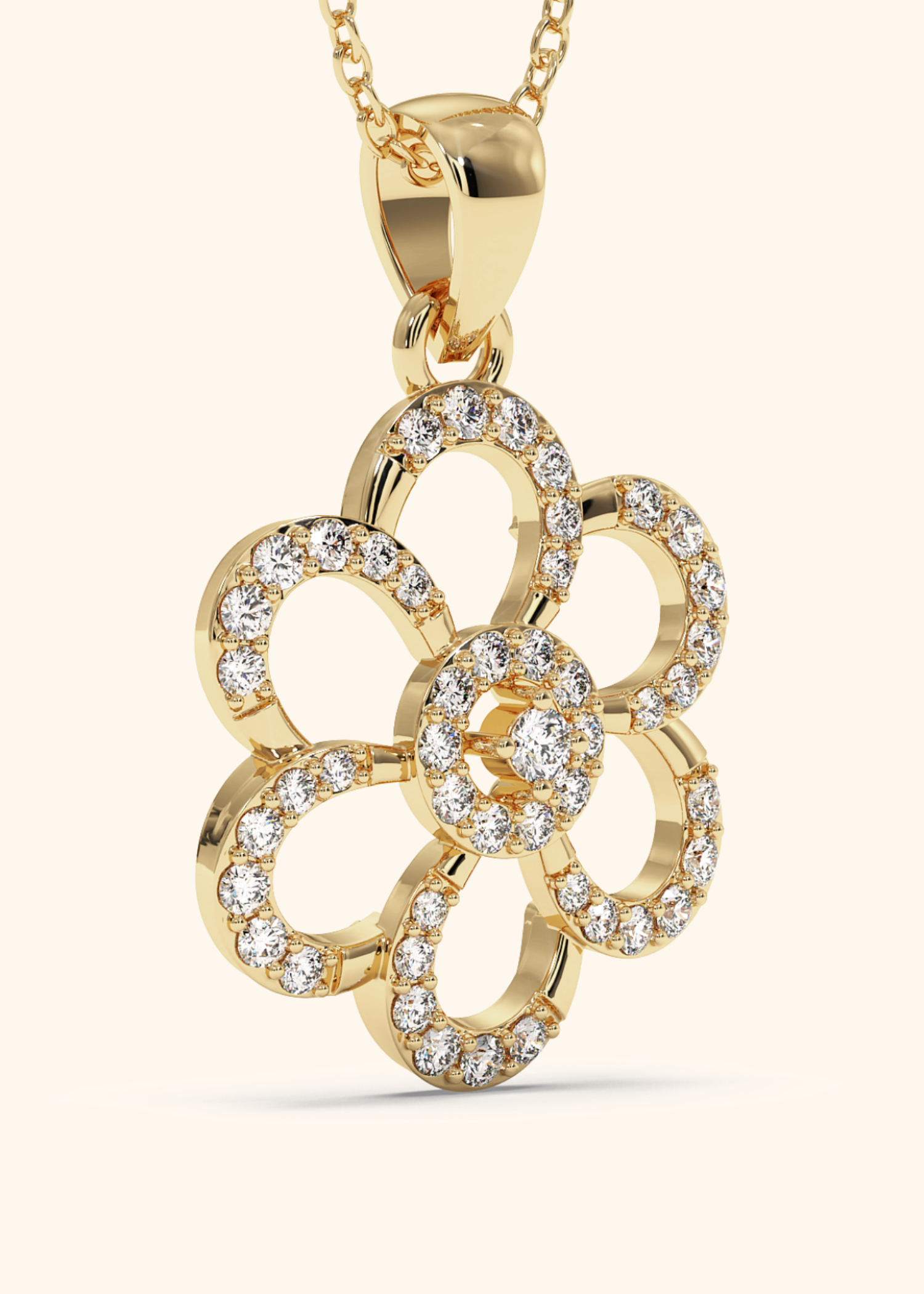 Floret Diamond Forever Pendant