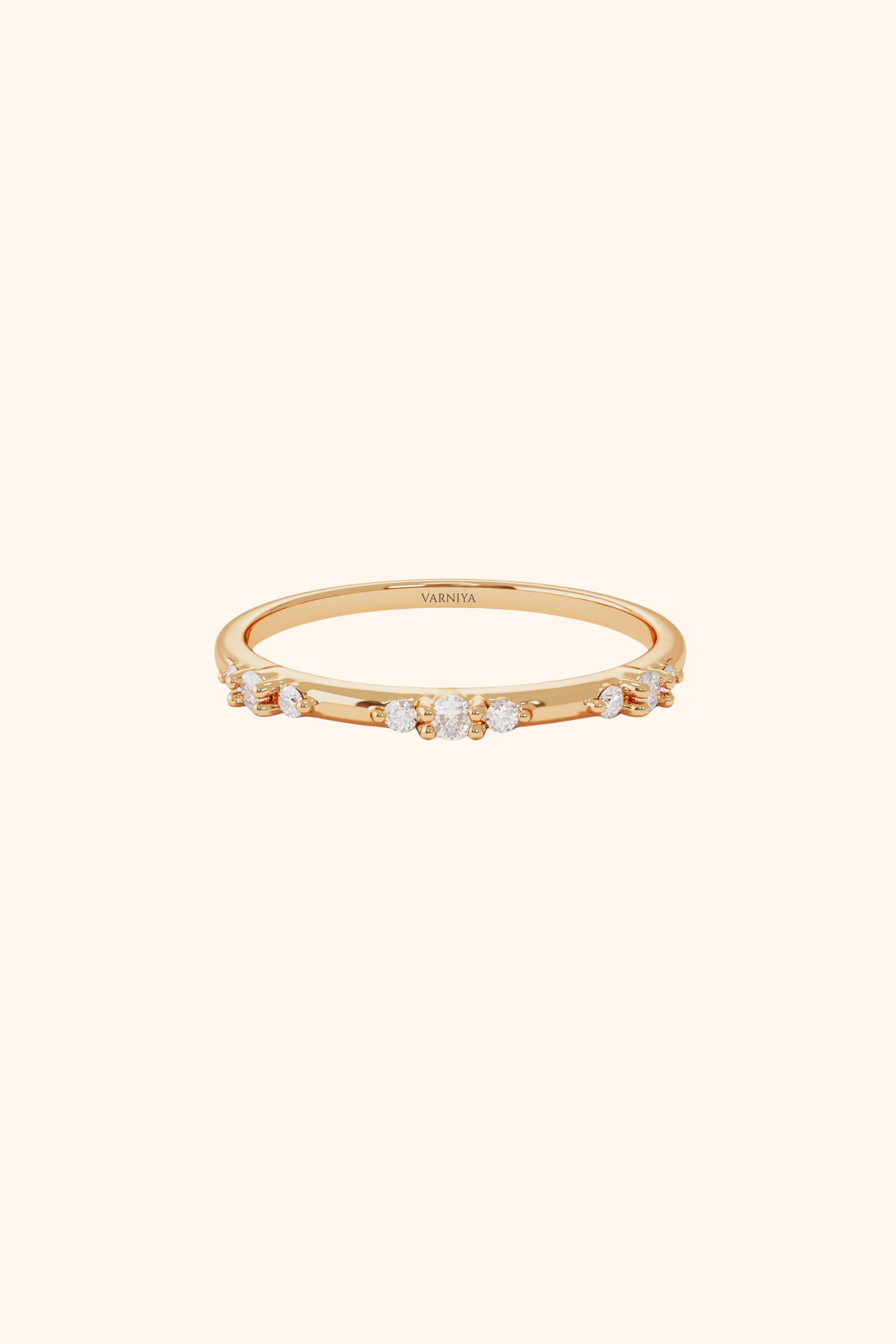 Thin Diamond Ring