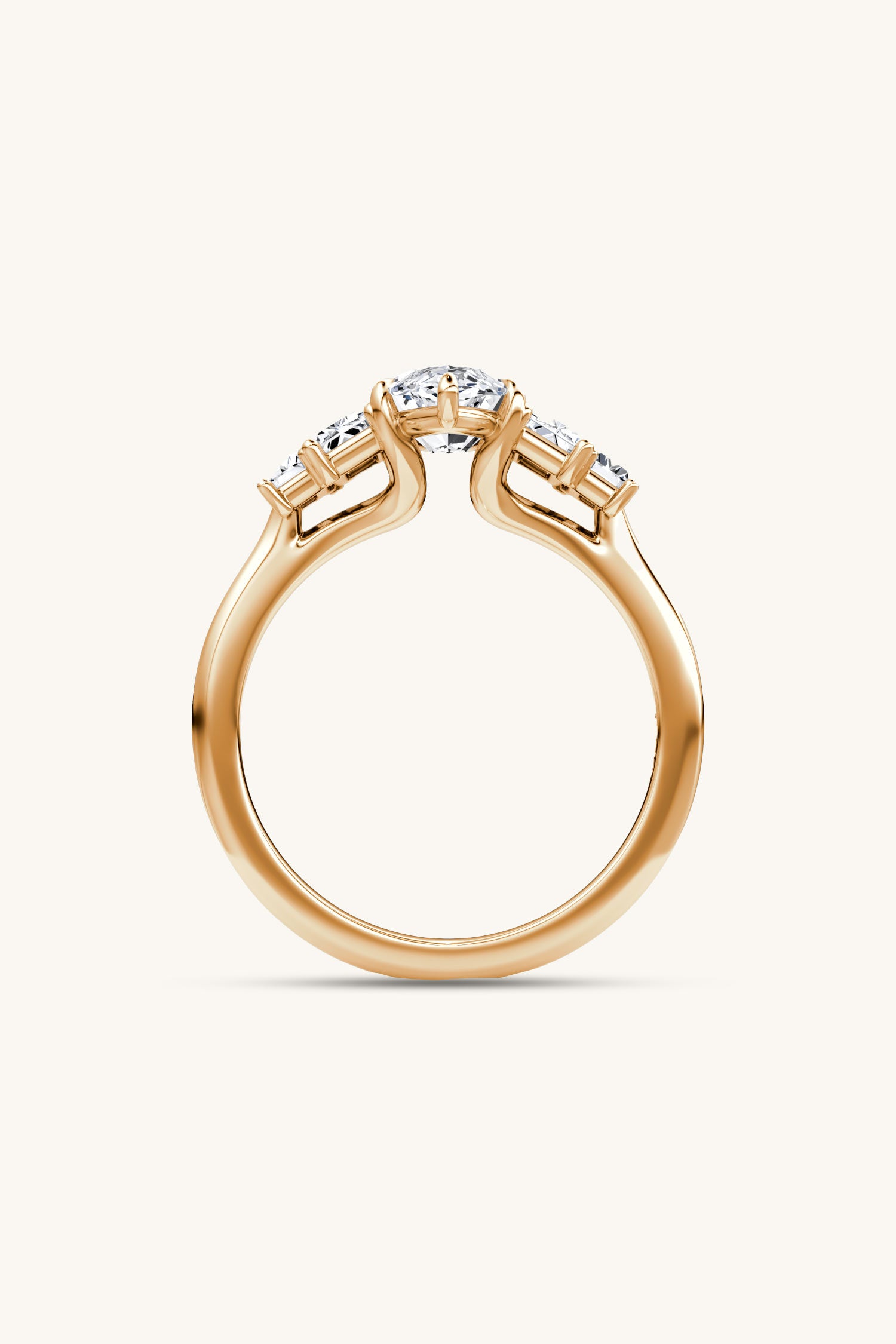 Panchsheel Marquise Solitaire Ring