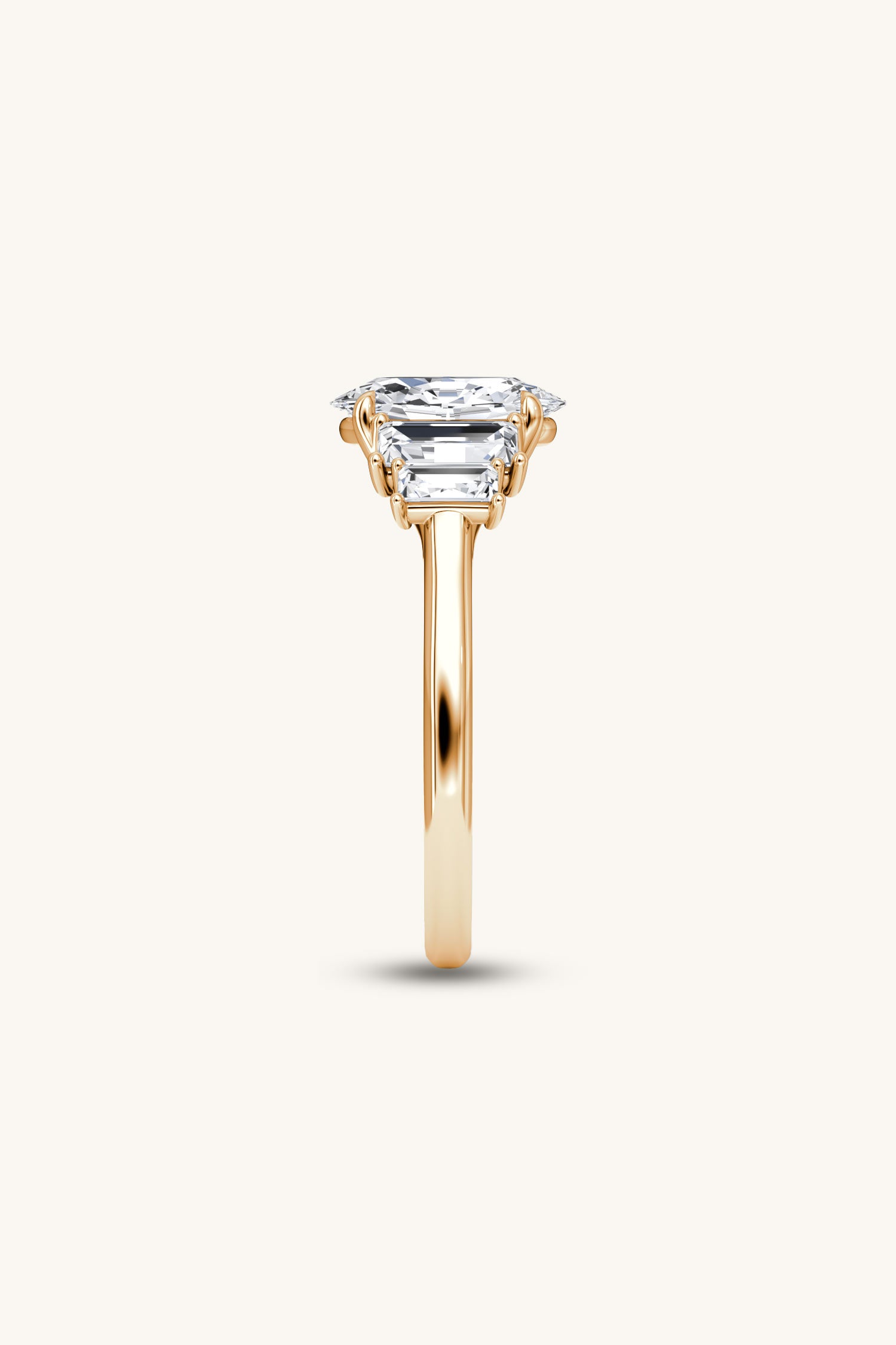 Panchsheel Oval Solitaire Ring