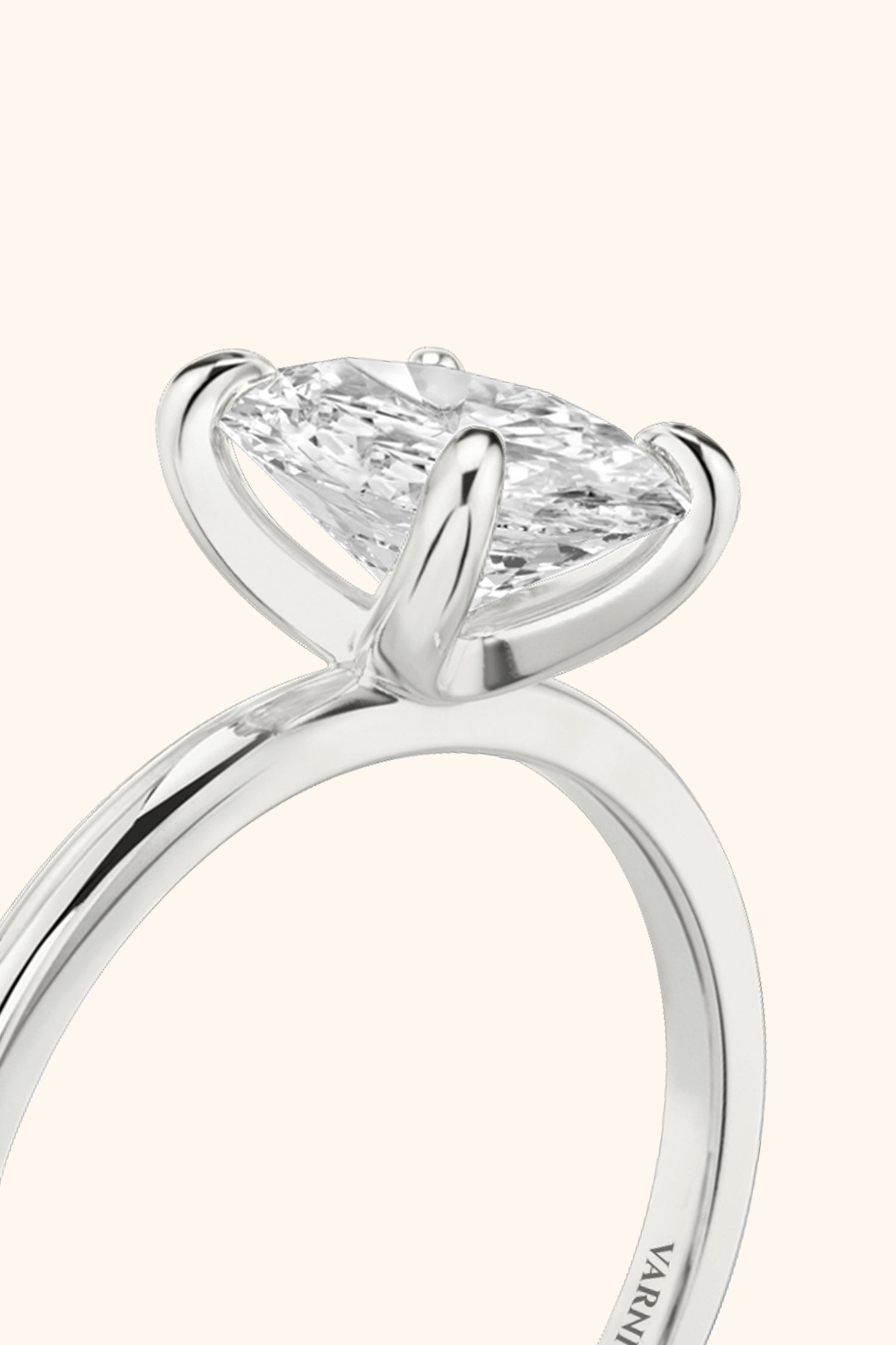 4 Prong Classic Grace Oval Solitaire Ring