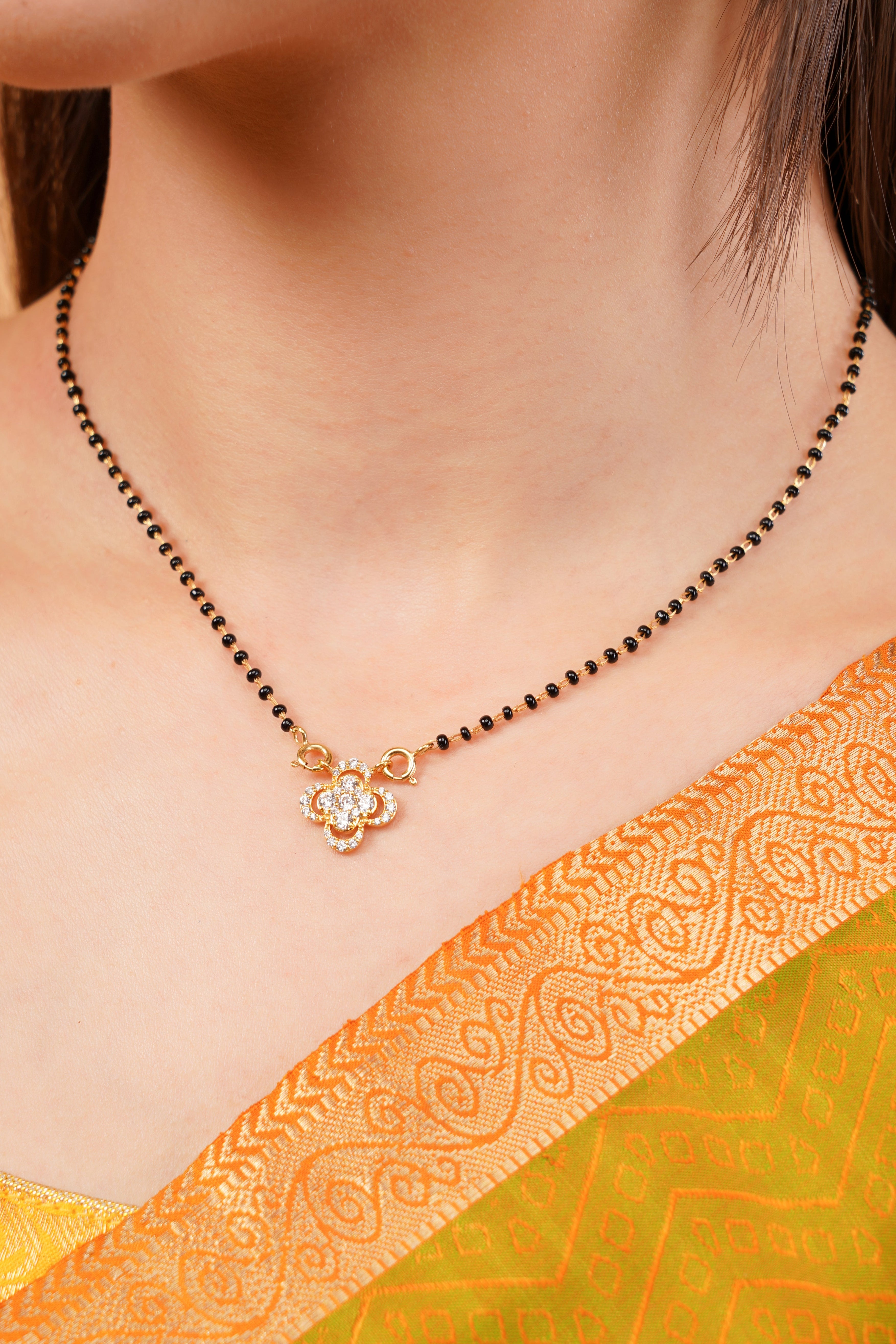 The Clover Radiance Mangalsutra