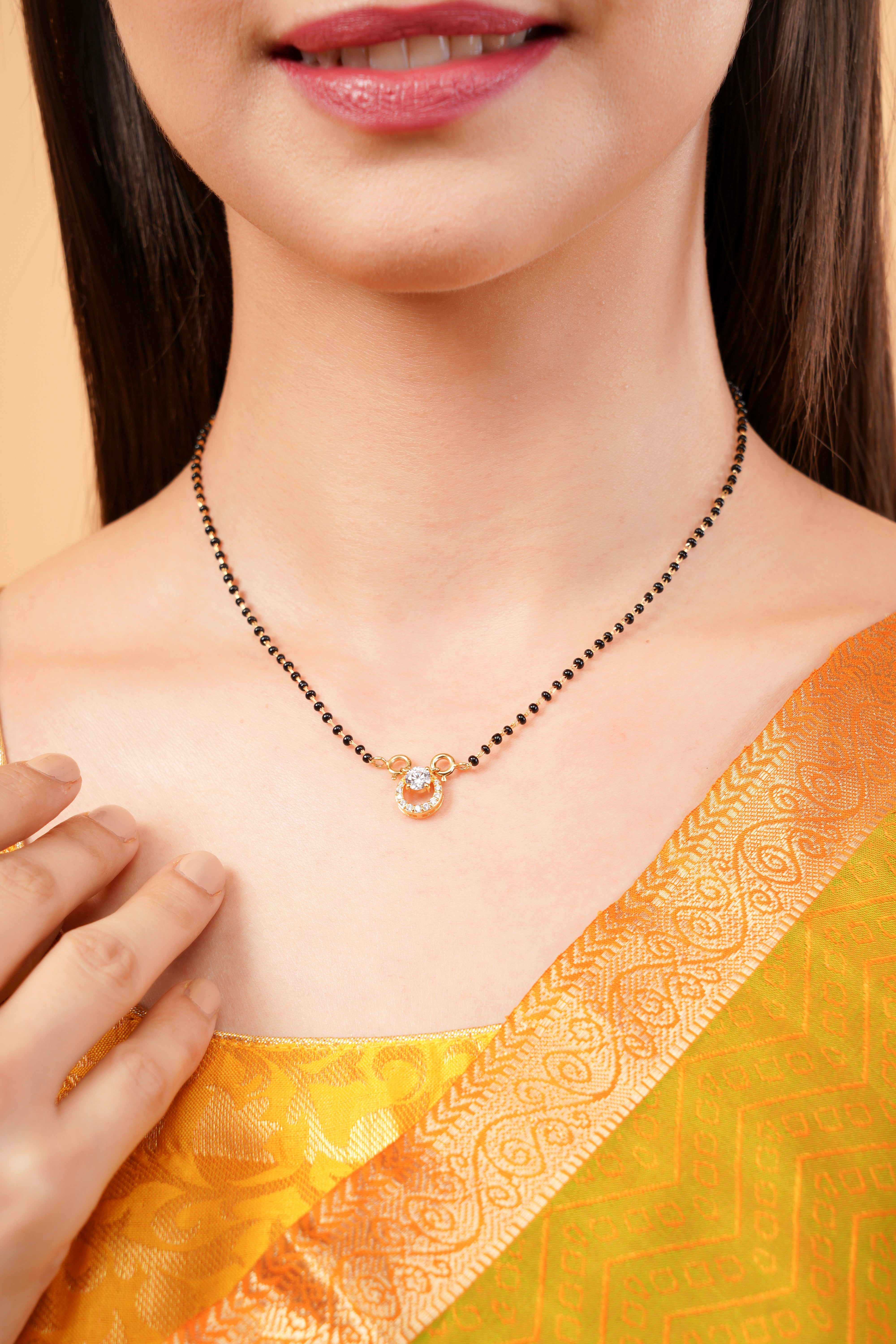 The Celestial Halo Diamond Mangalsutra