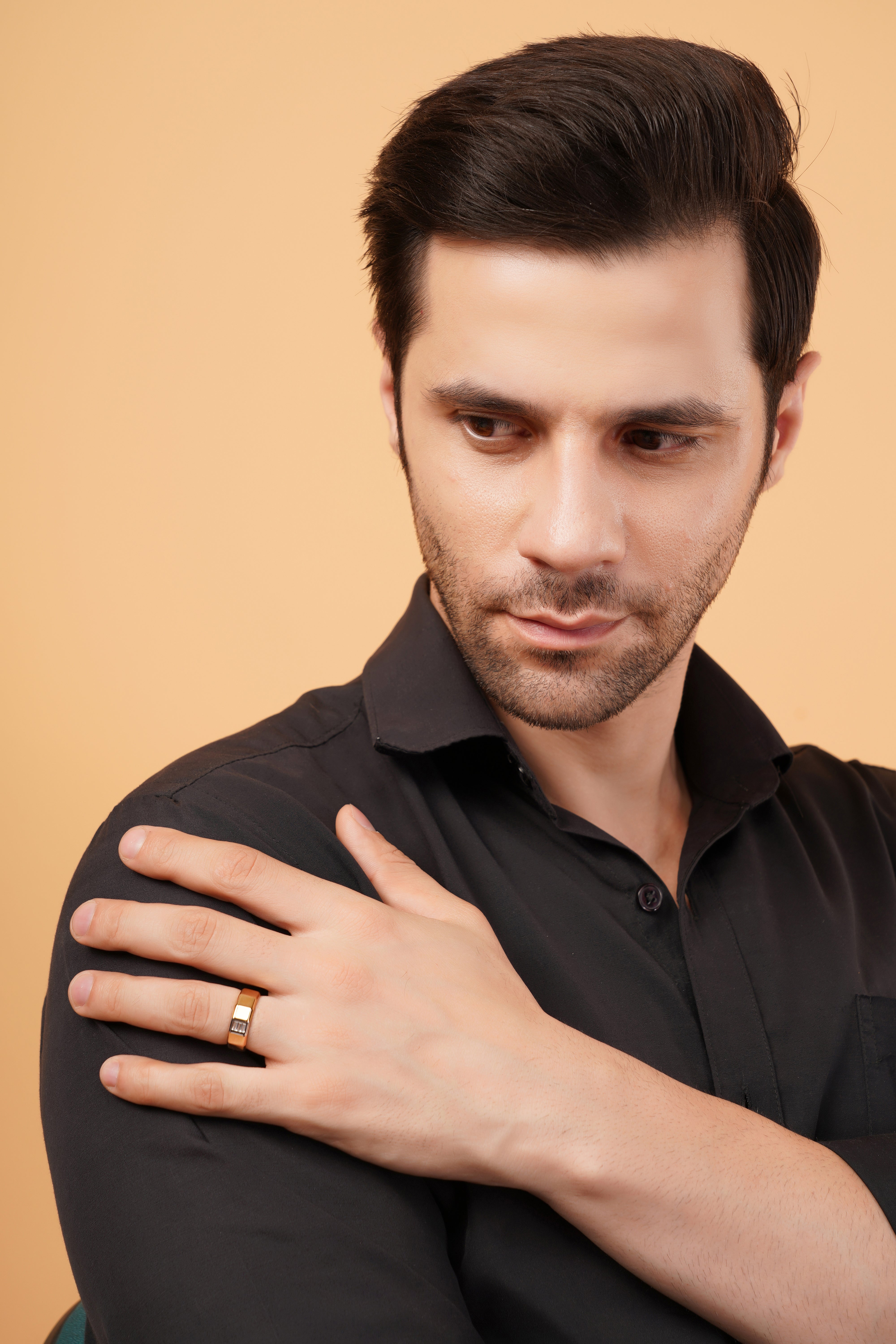 Odette Band with Baguette Diamonds