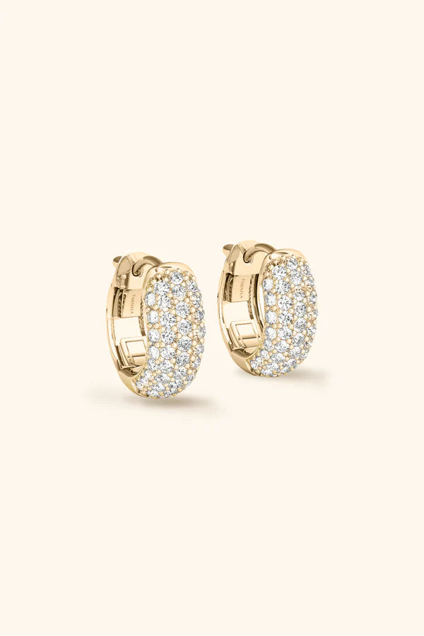0.81Ct Orelia Pavé Huggies