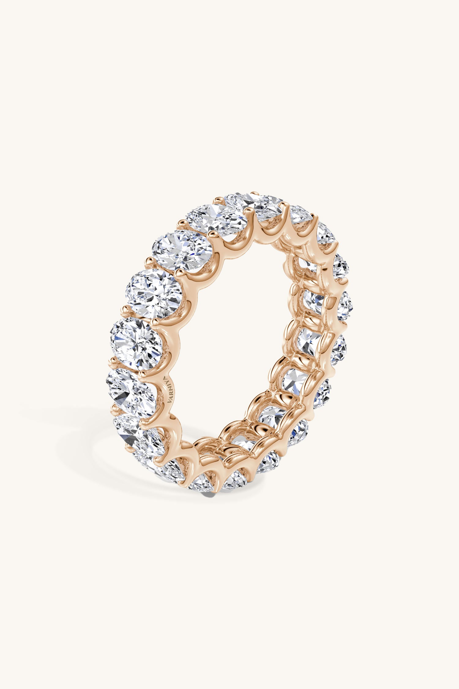 Celeste Oval Diamond Eternity Band