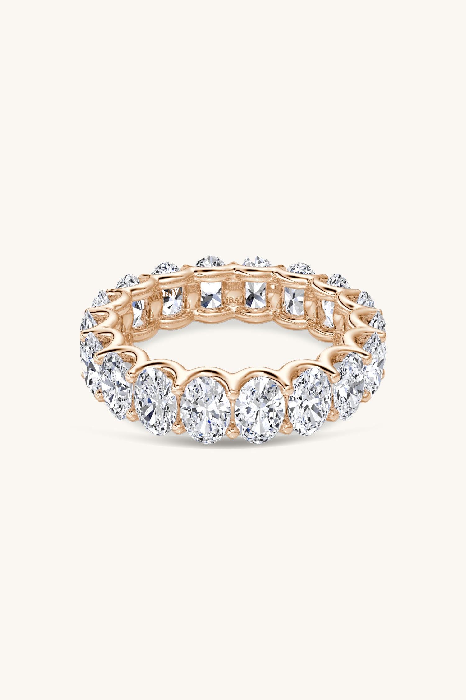 Celeste Oval Diamond Eternity Band