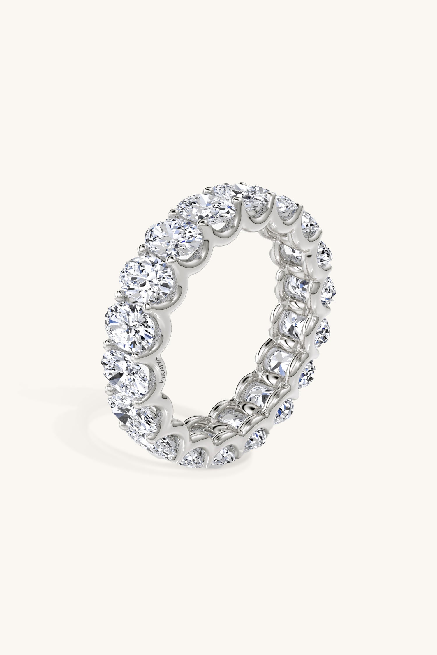 Celeste Oval Diamond Eternity Band