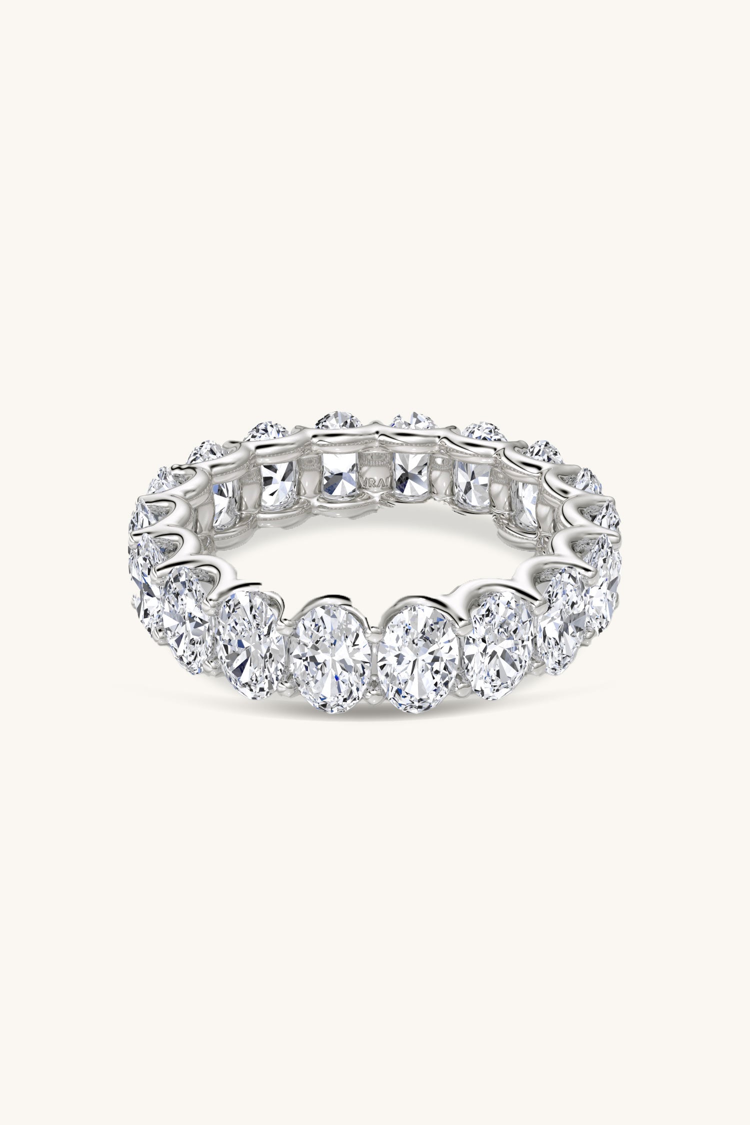 Celeste Oval Diamond Eternity Band