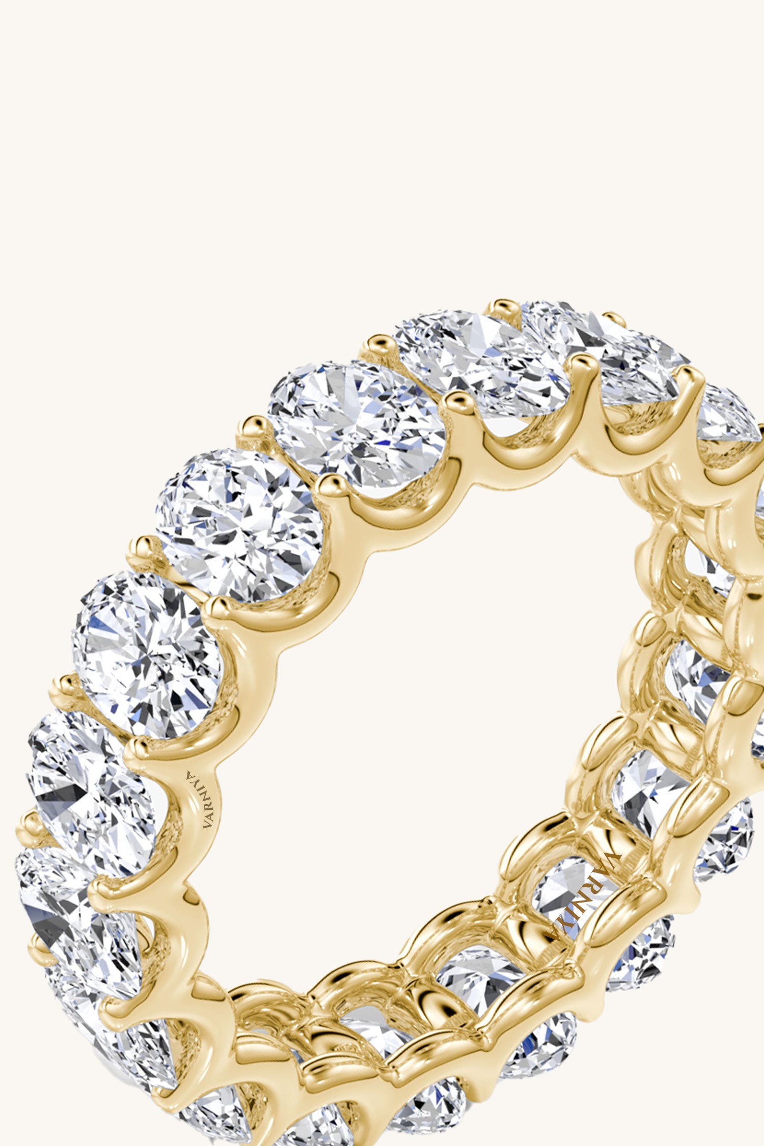 Celeste Oval Diamond Eternity Band