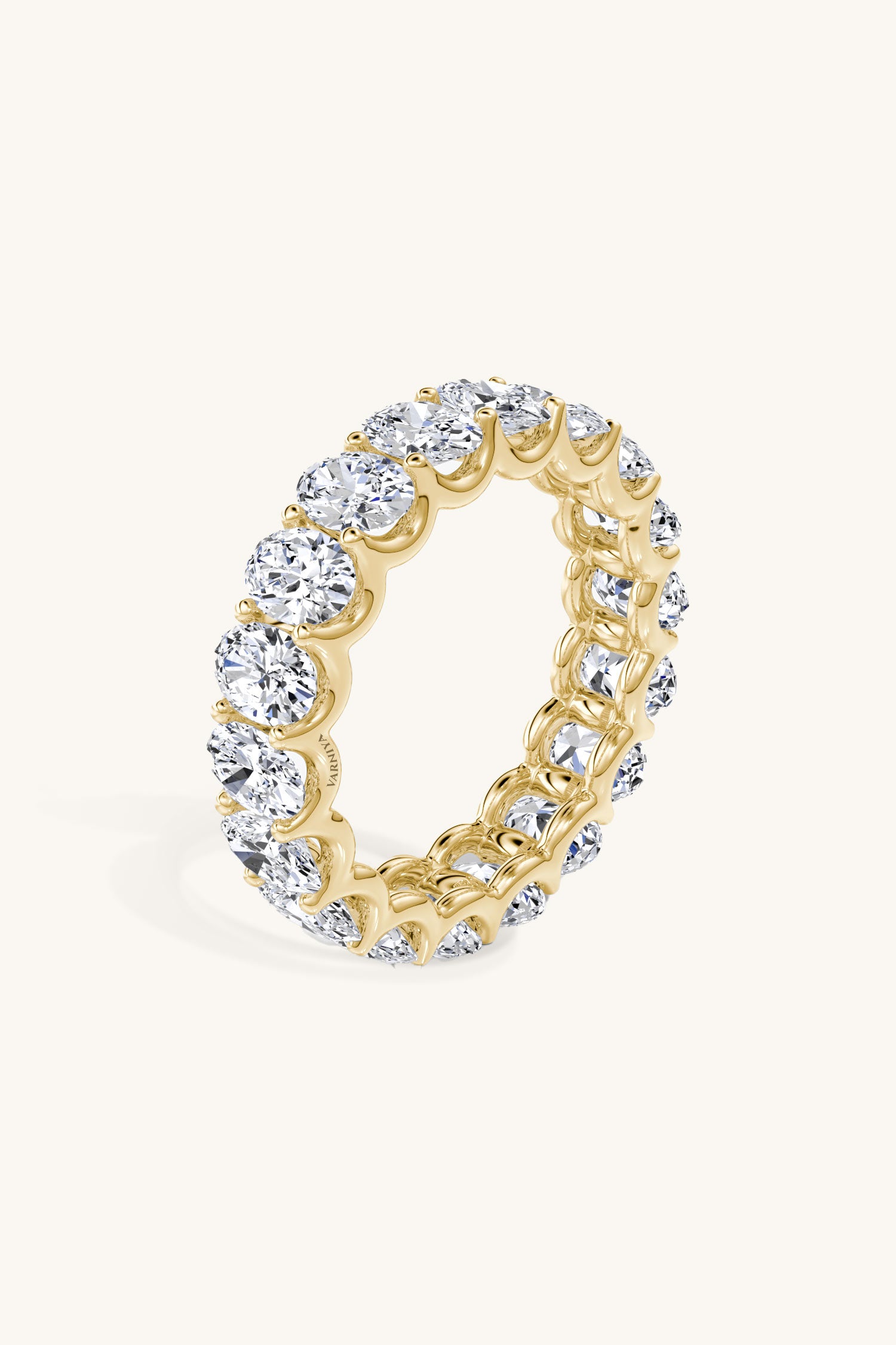 Celeste Oval Diamond Eternity Band