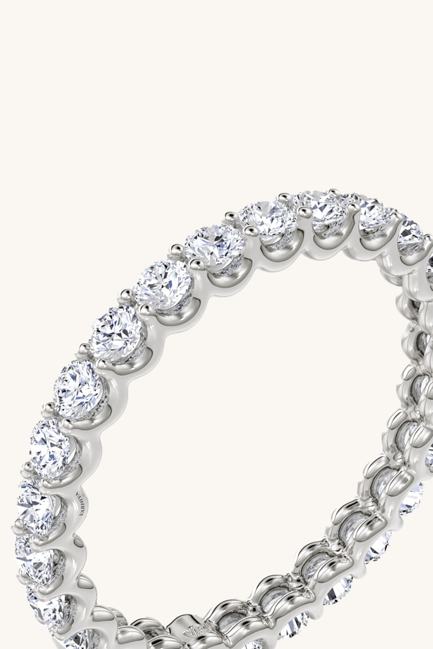 Celeste Round Brilliant Diamond Eternity Band