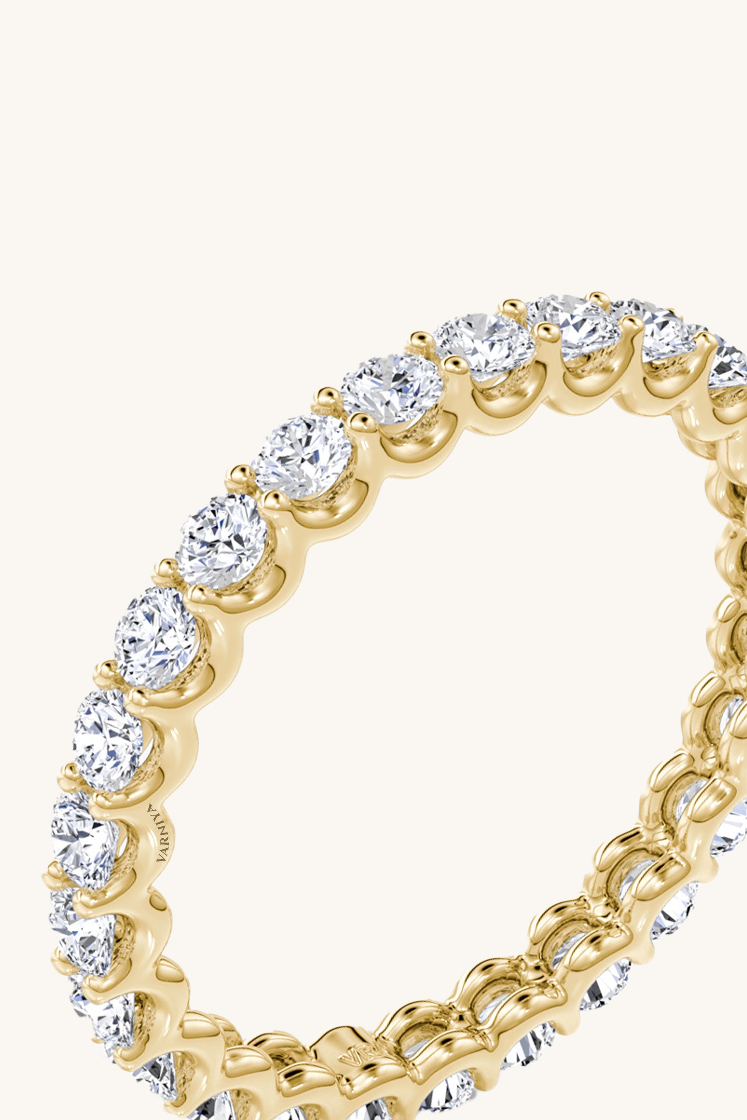 Celeste Round Brilliant Diamond Eternity Band