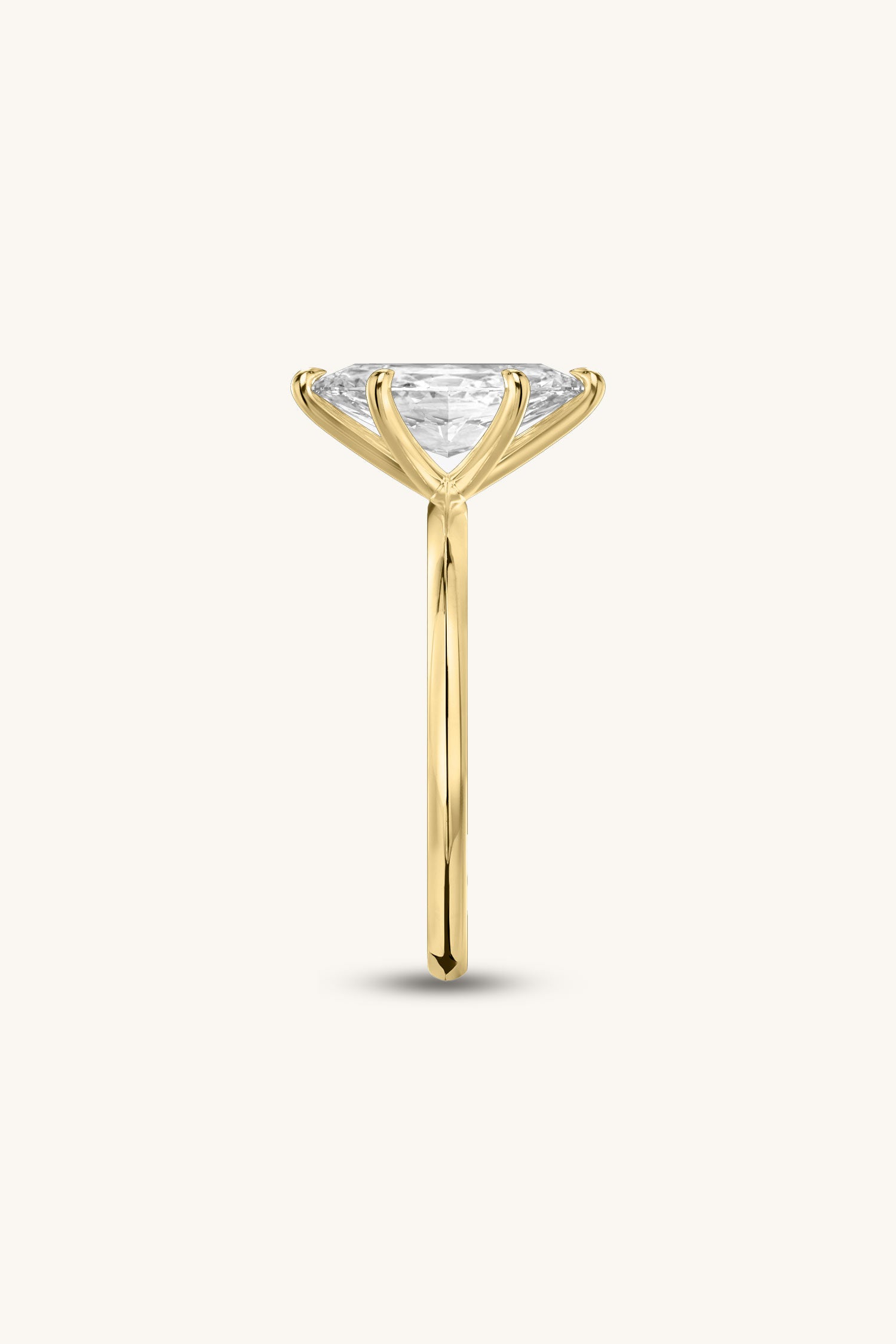 Amália Marquise Solitaire Ring