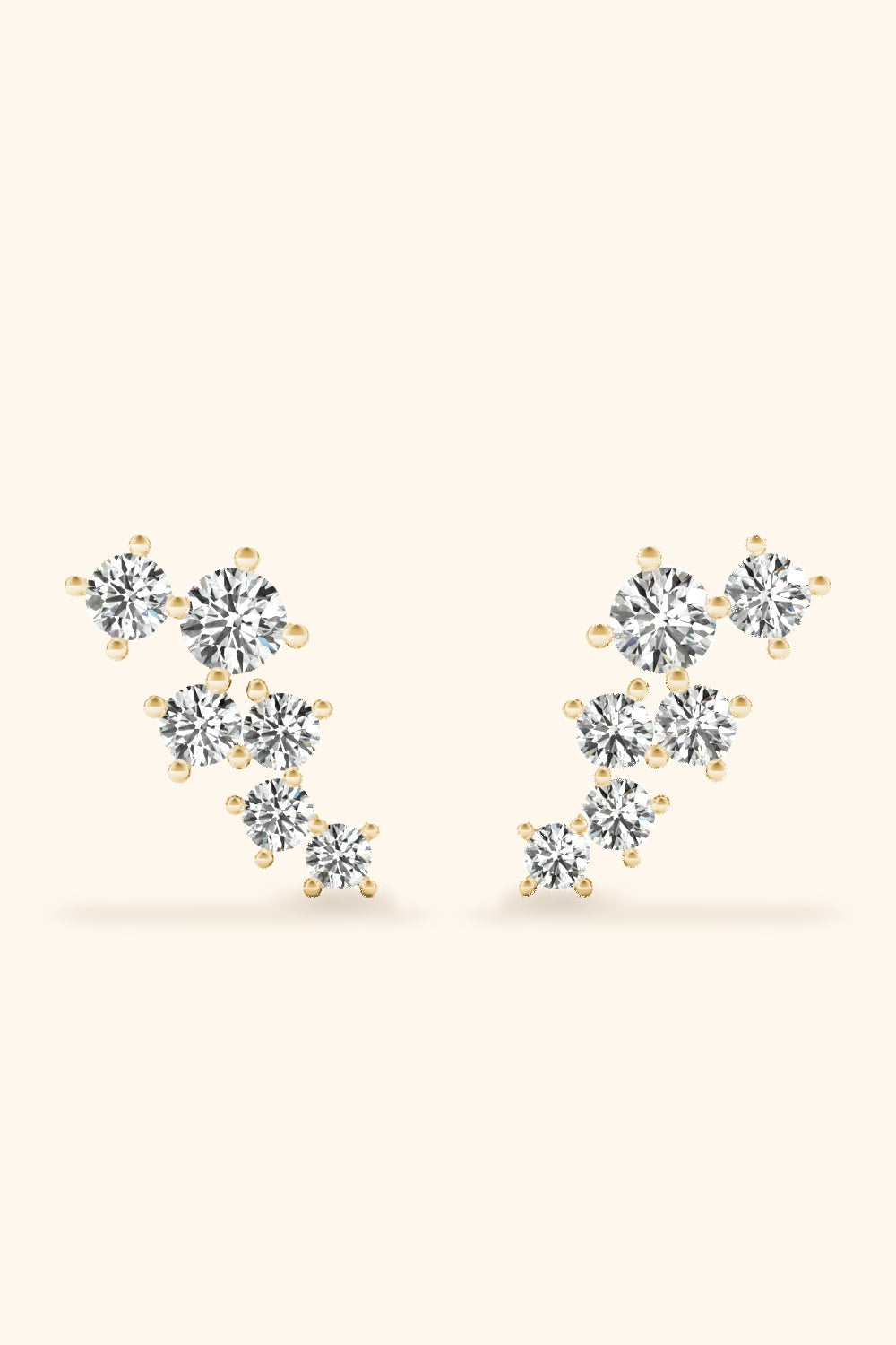 Terra Scattered Diamond Studs