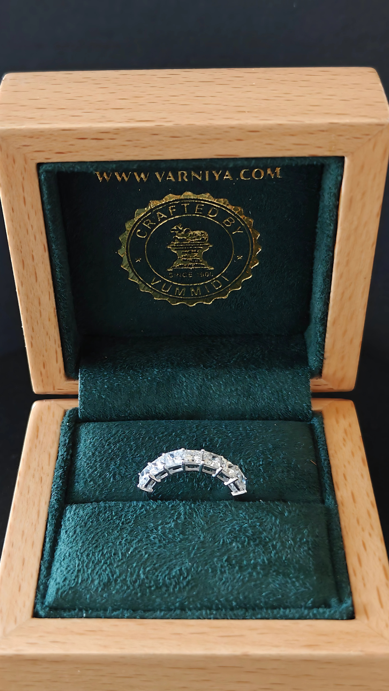 Princess Half Eternity Band