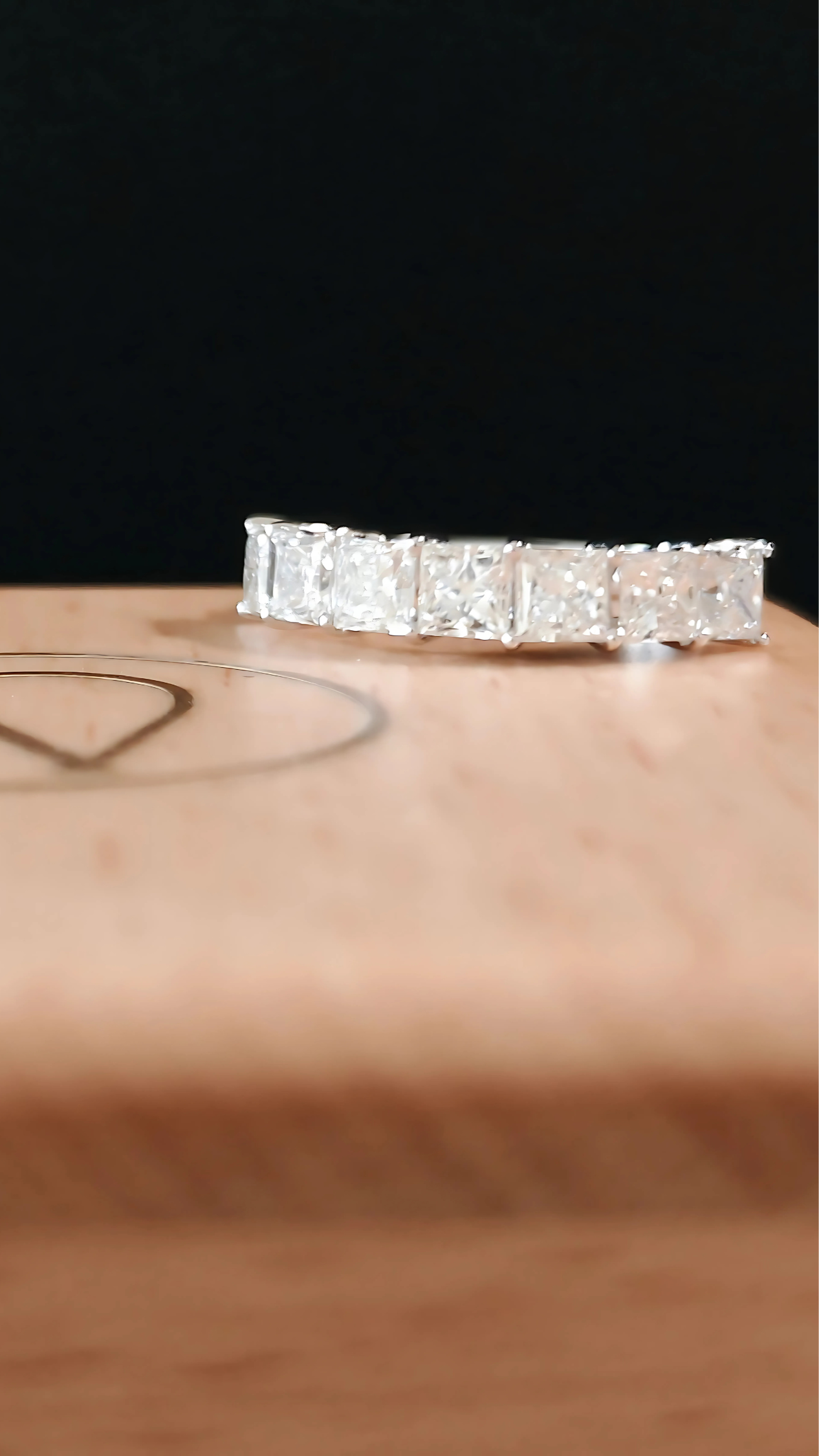 Princess Half Eternity Band