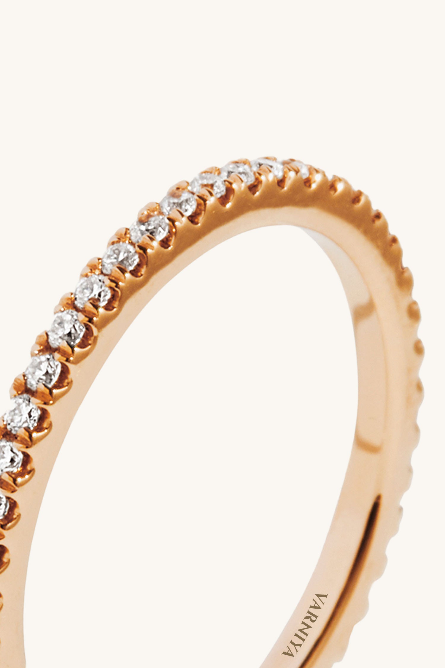 Classic Stackable Pave Band