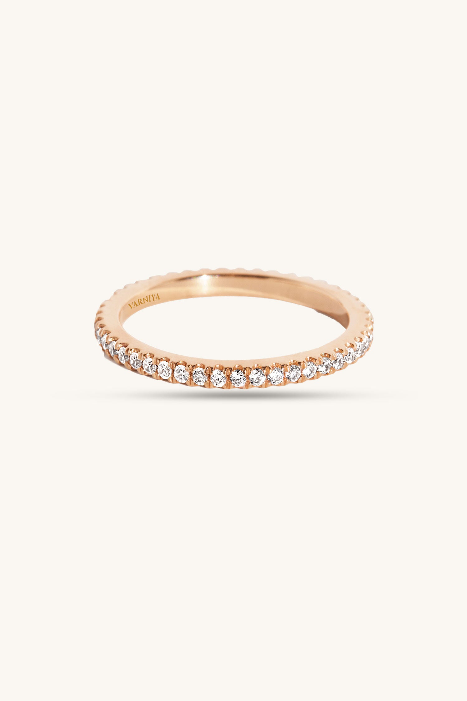 Classic Stackable Pave Band