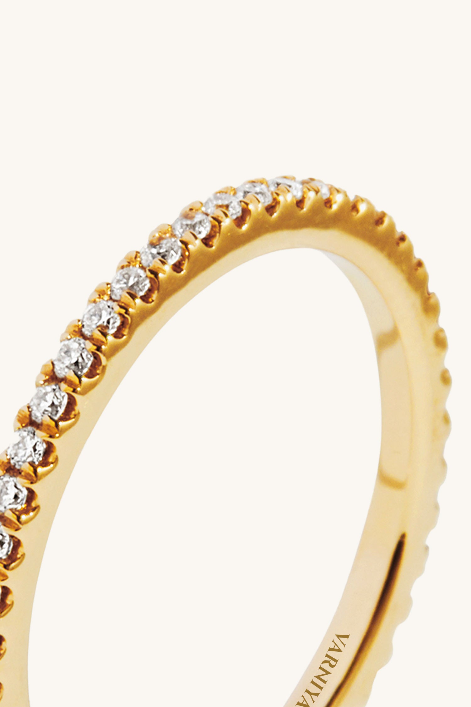Classic Stackable Pave Band