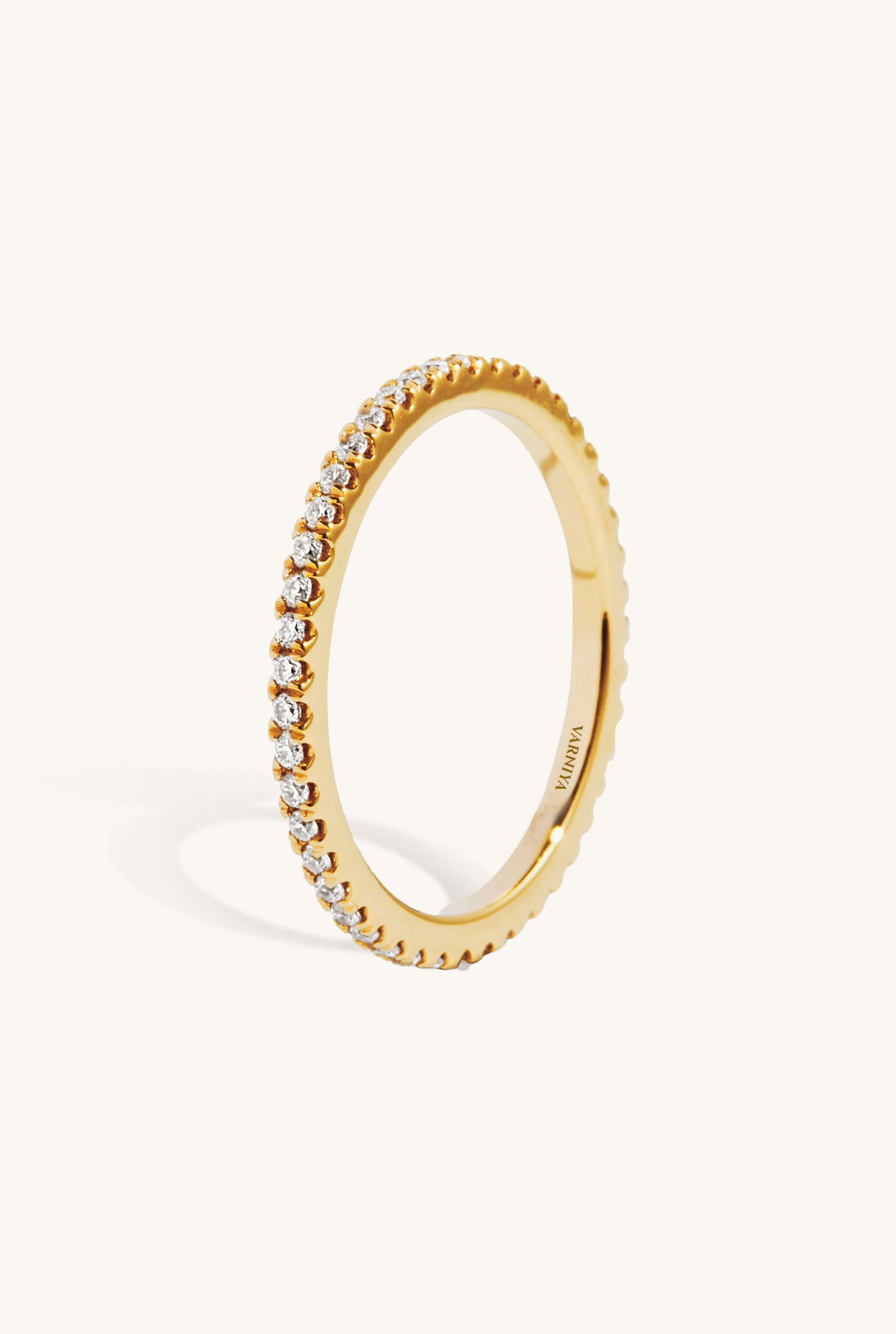Classic Stackable Pave Band