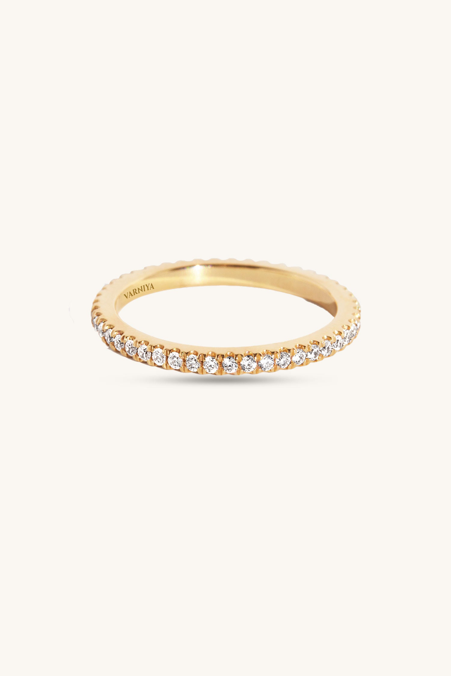 Classic Stackable Pave Band