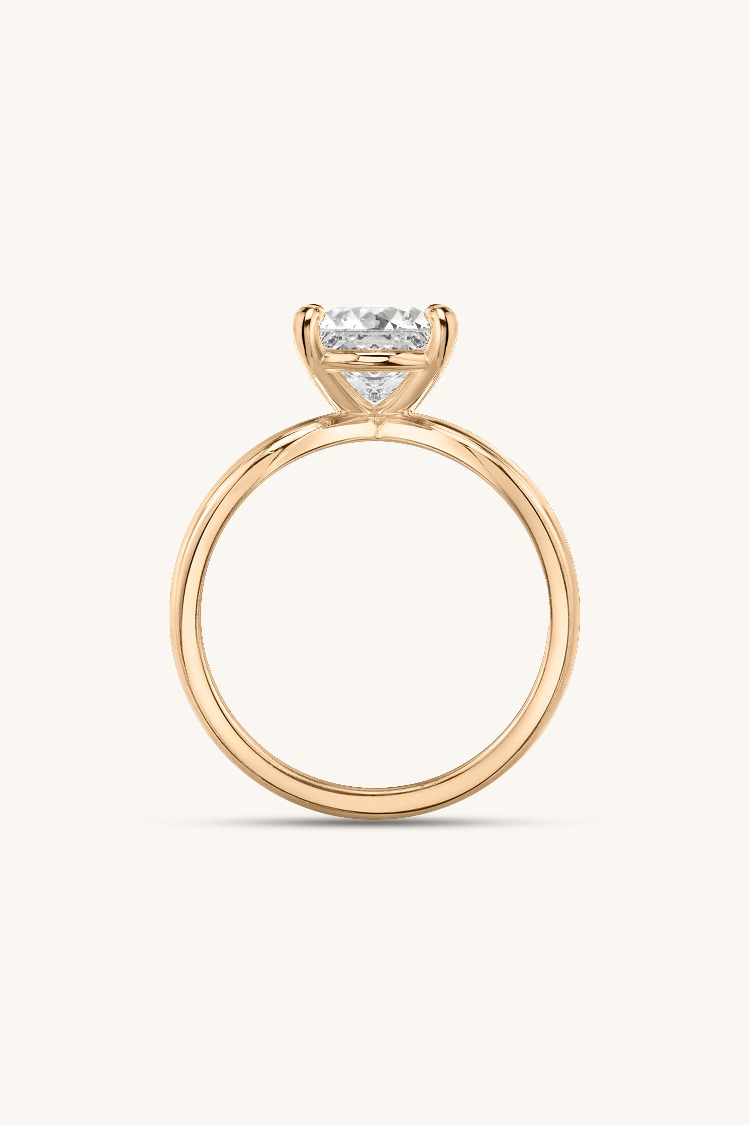 Luisa Princess Solitaire Ring