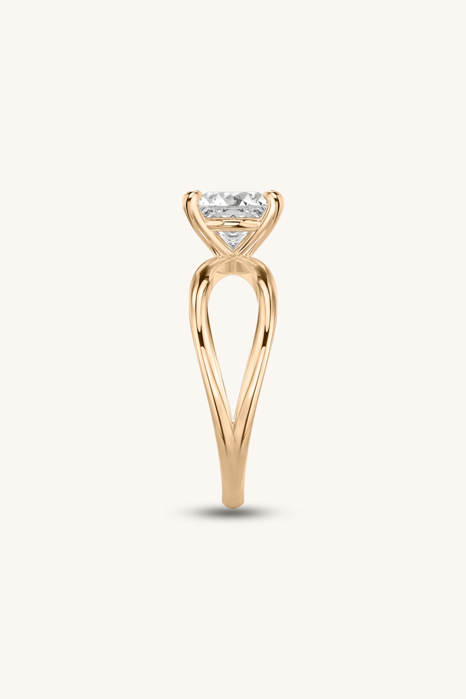 Luisa Princess Solitaire Ring