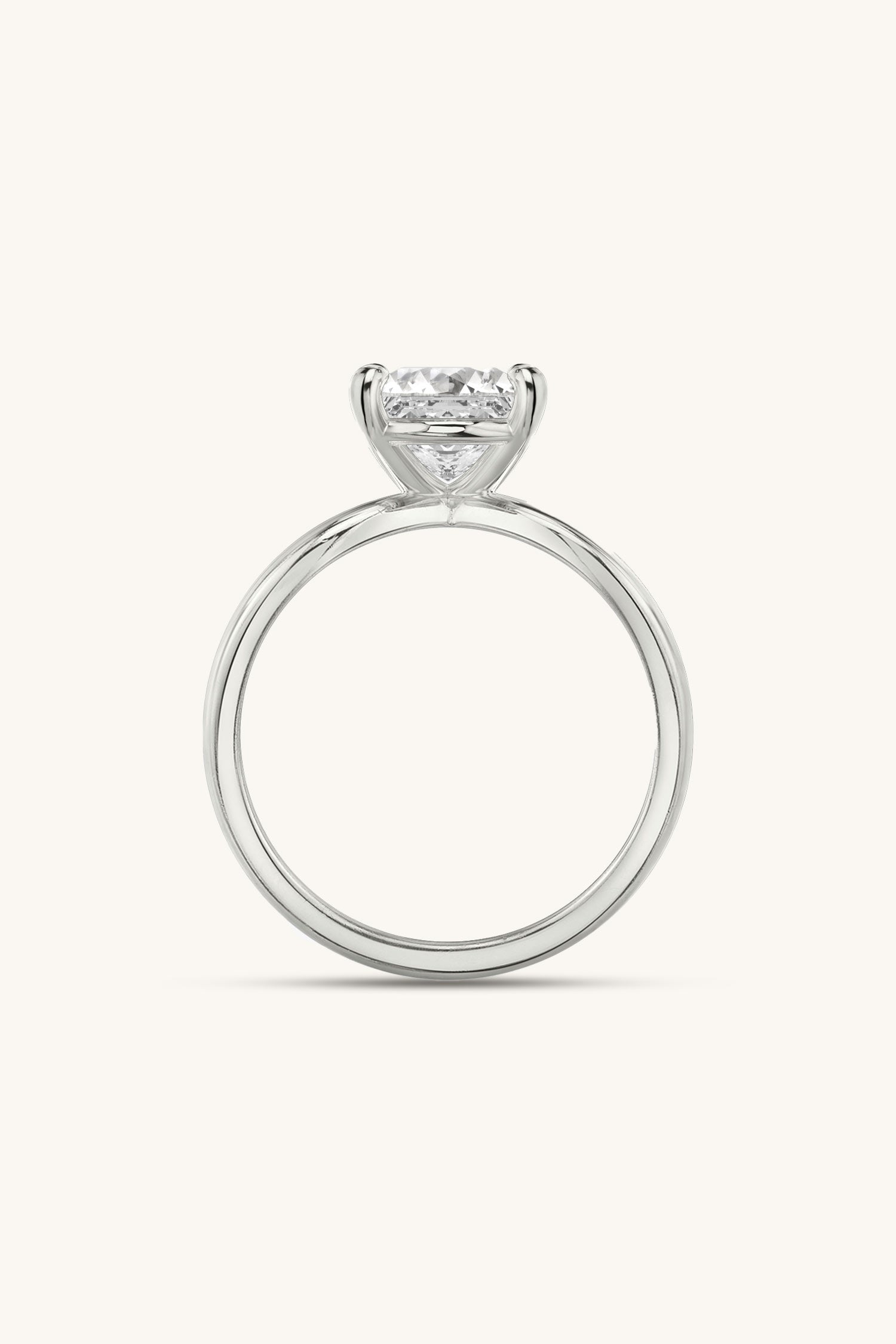 Luisa Princess Solitaire Ring