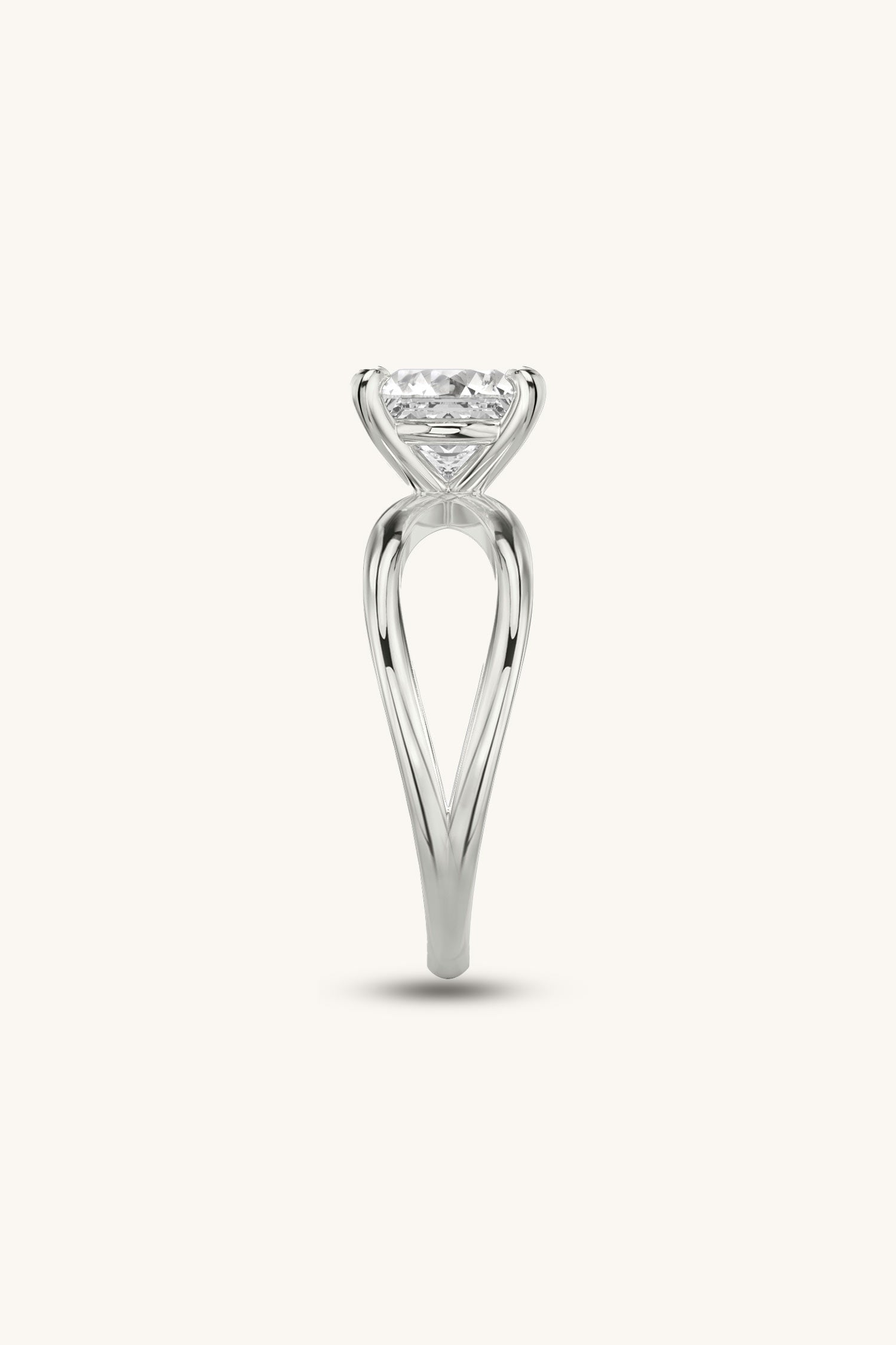 Luisa Princess Solitaire Ring