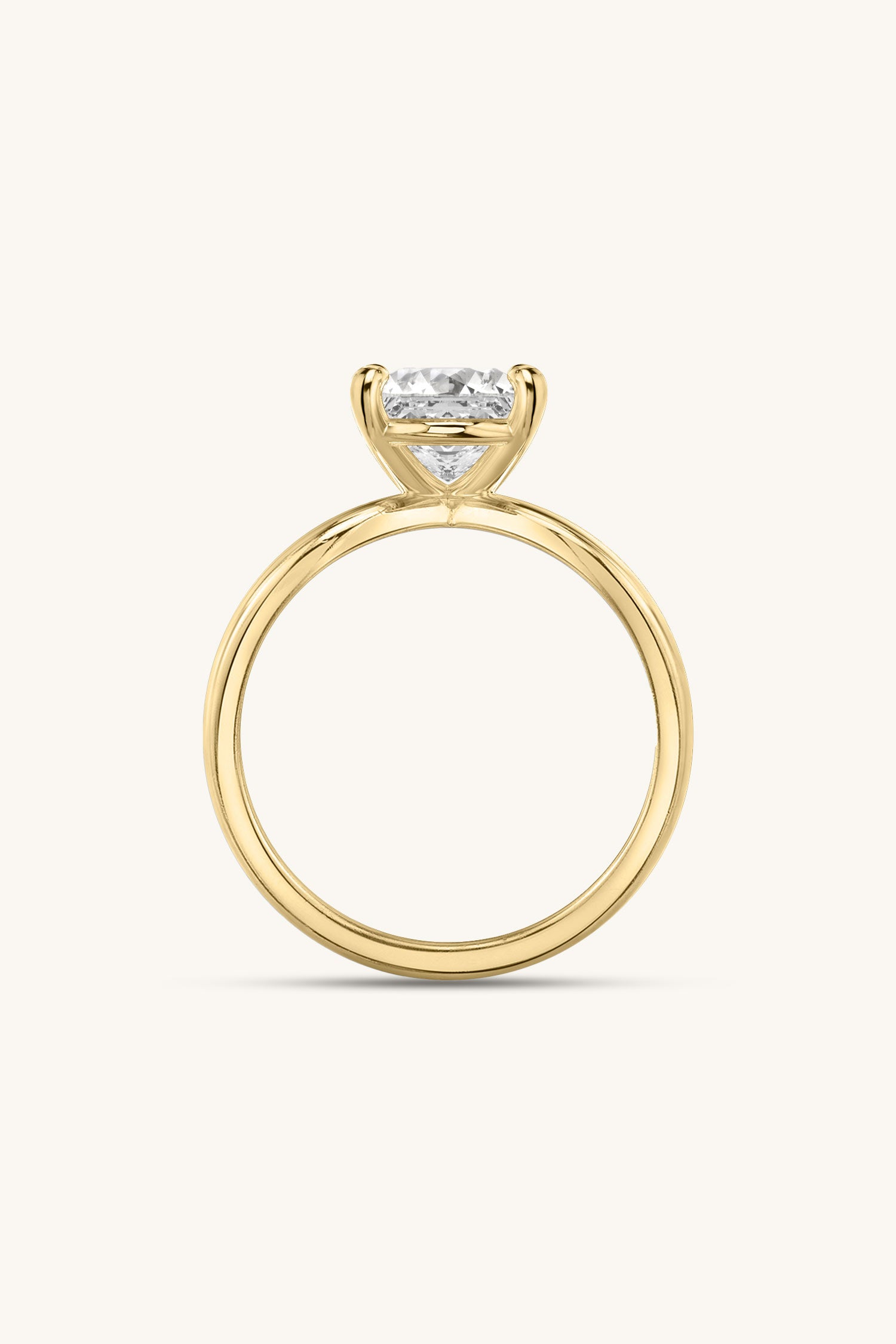 Luisa Princess Solitaire Ring