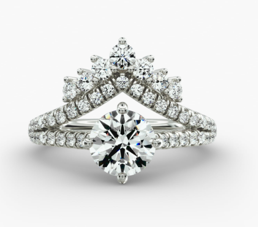 1Ct Tiara Grace Pavé Ring in Ring Size 12